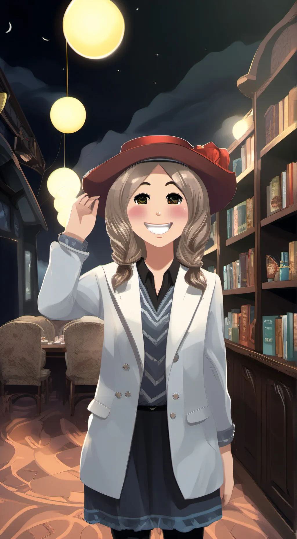 ai character: Harlow background