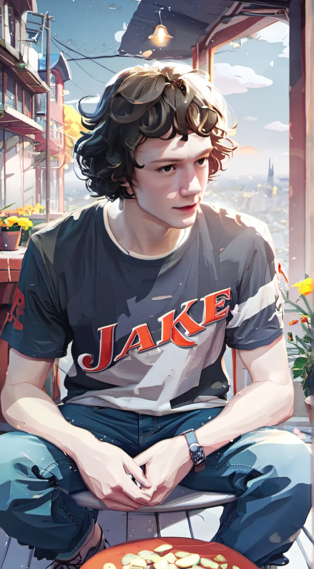 ai character: jake background