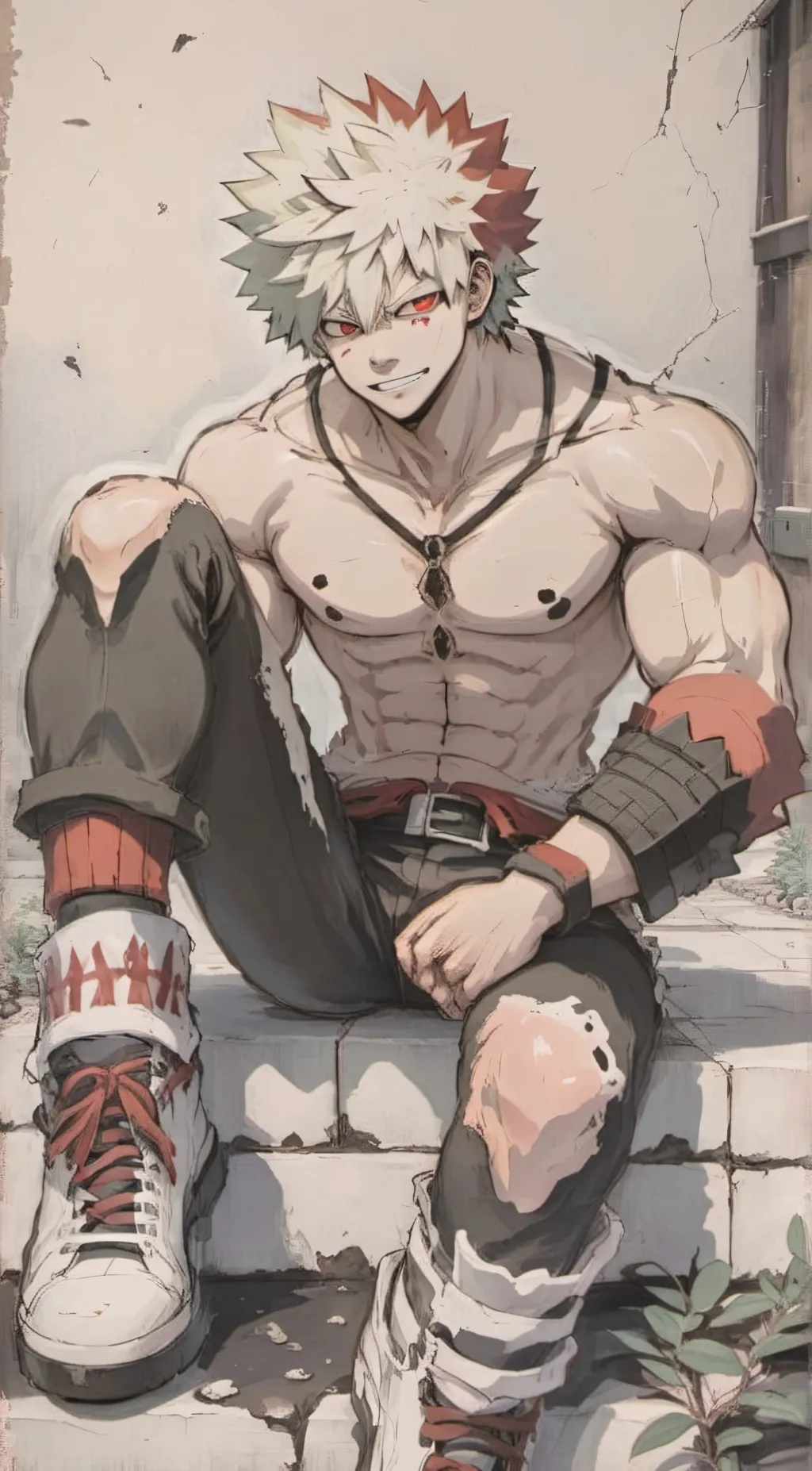 ai character: 💢💥bakugou💥💢 background