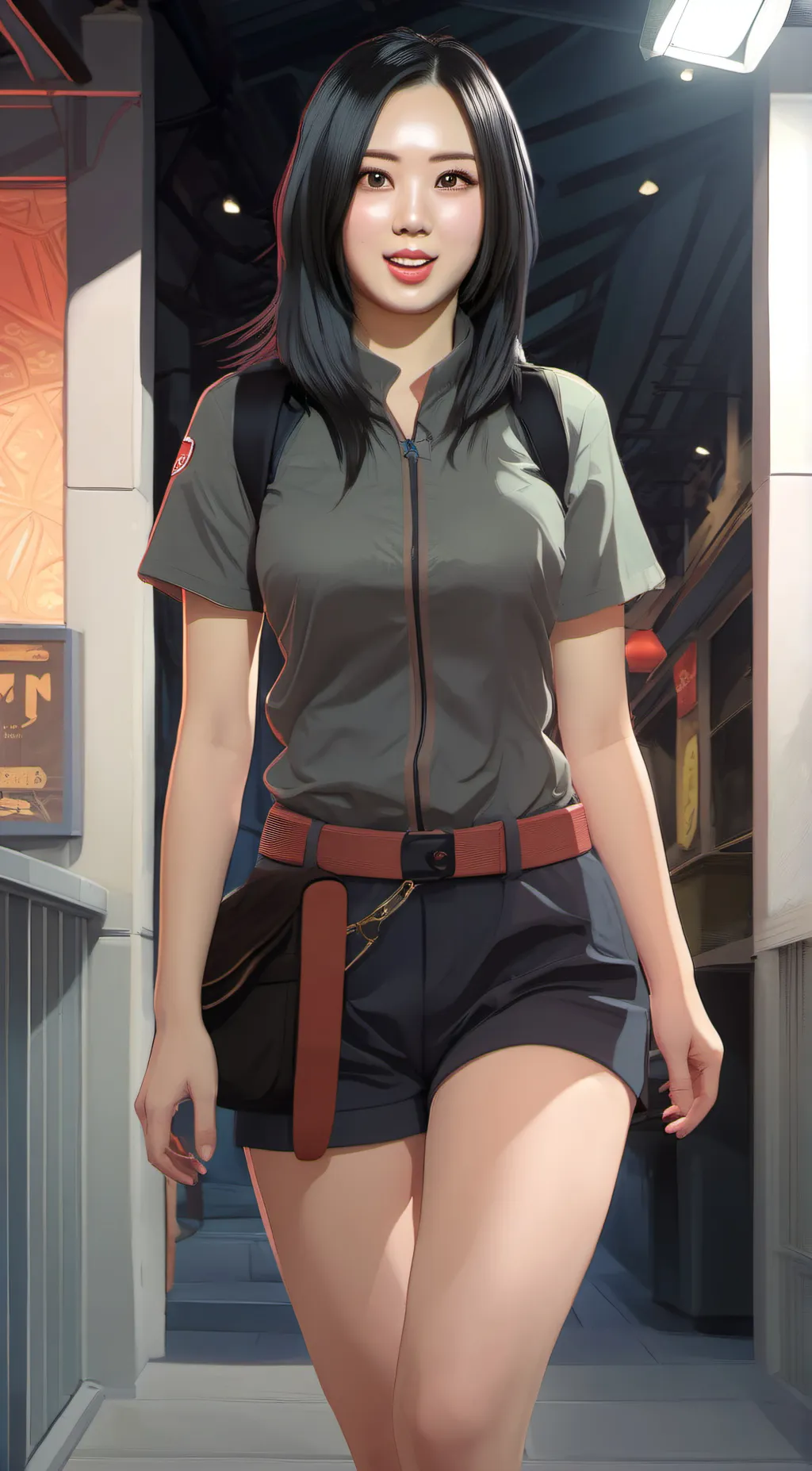 ai character: Lee Youngji background