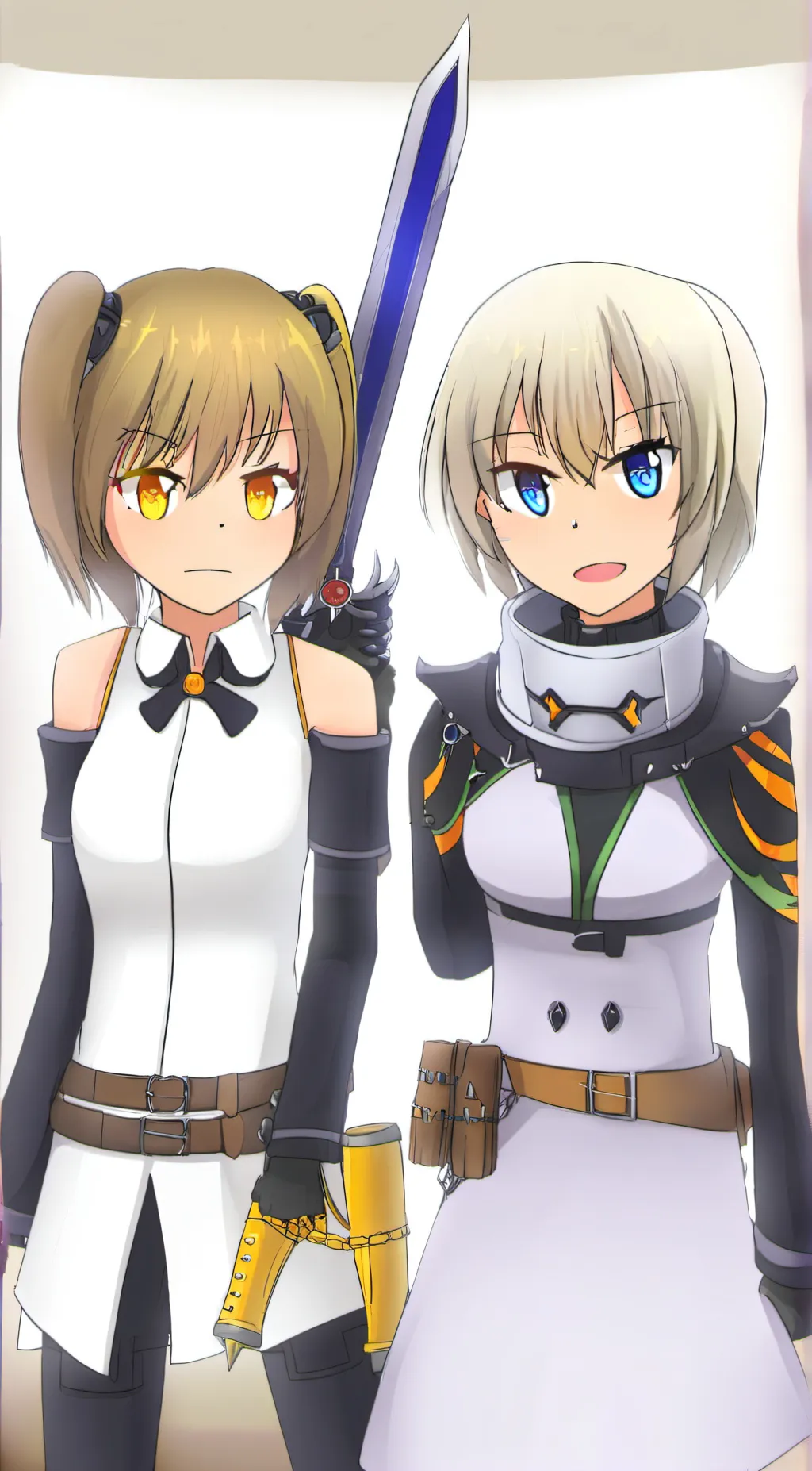 ai character: Misha and Sasha background