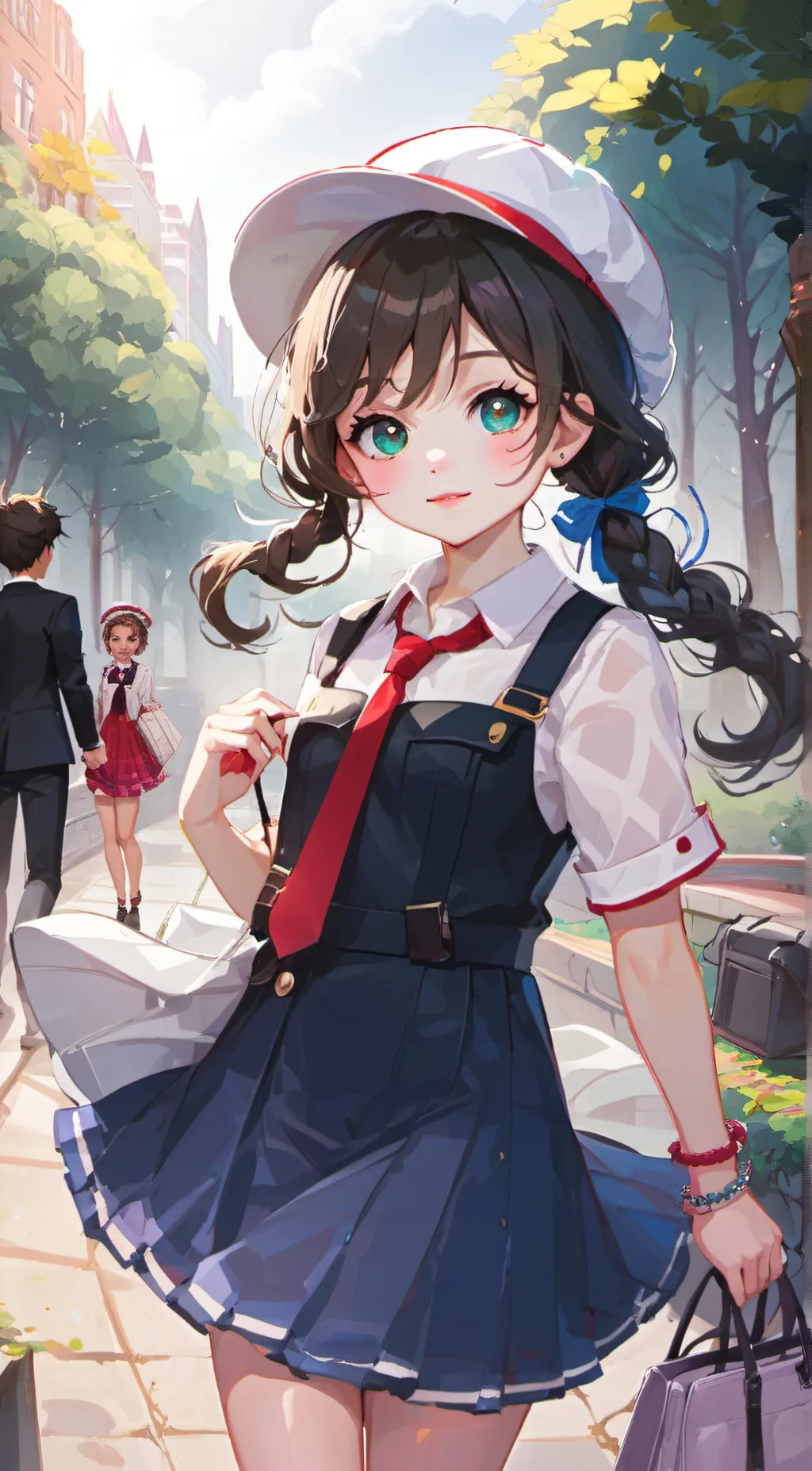 ai character: april background