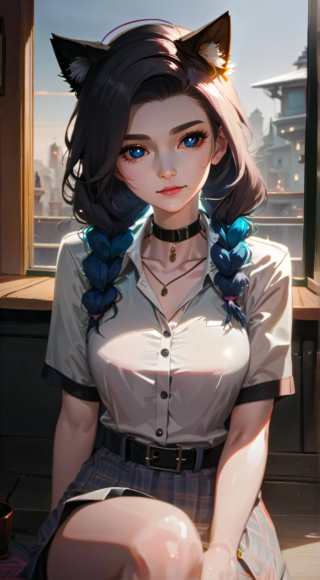ai character: Lilly  background