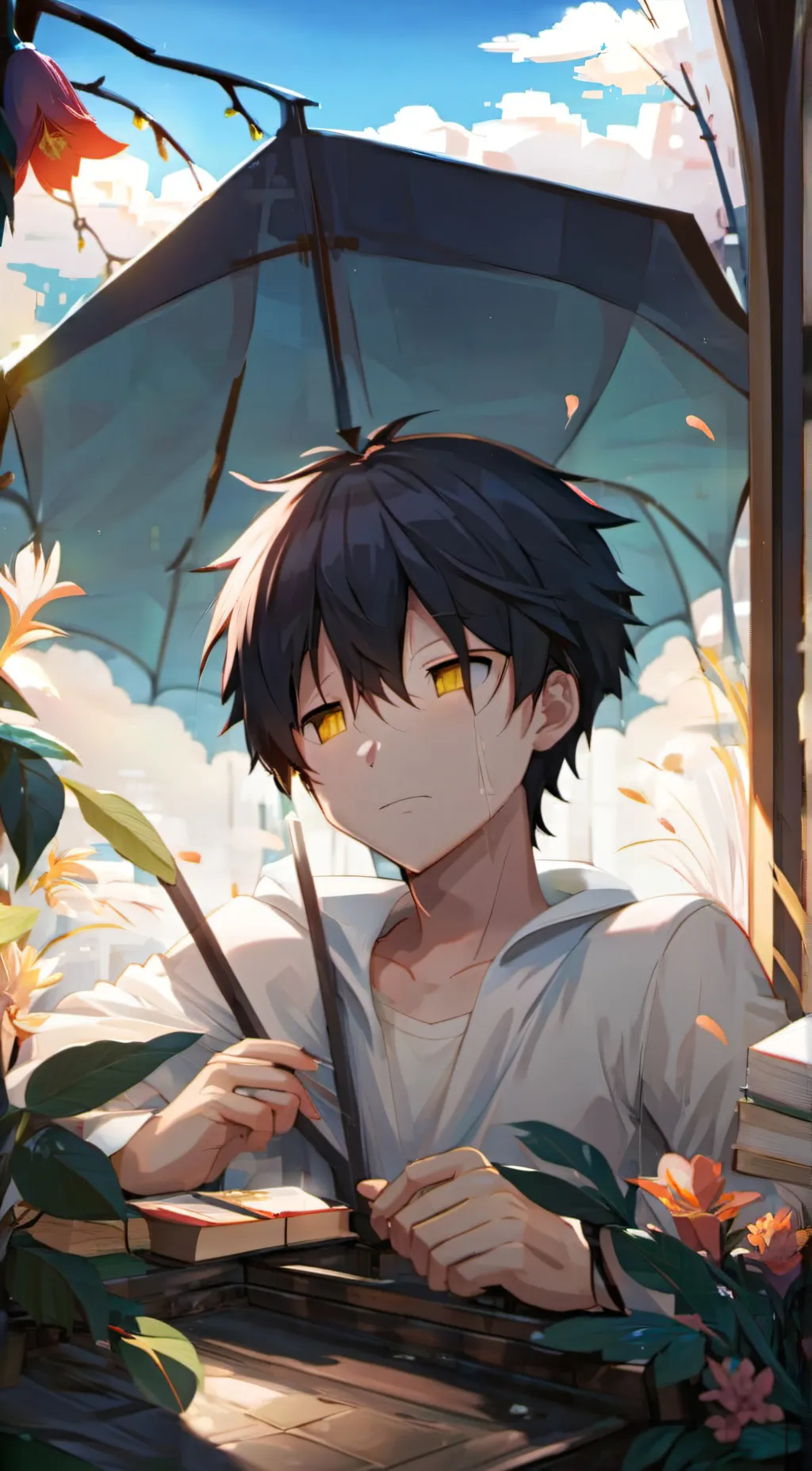 ai character: 🤍⚓️Tyler⚓️🤍 background