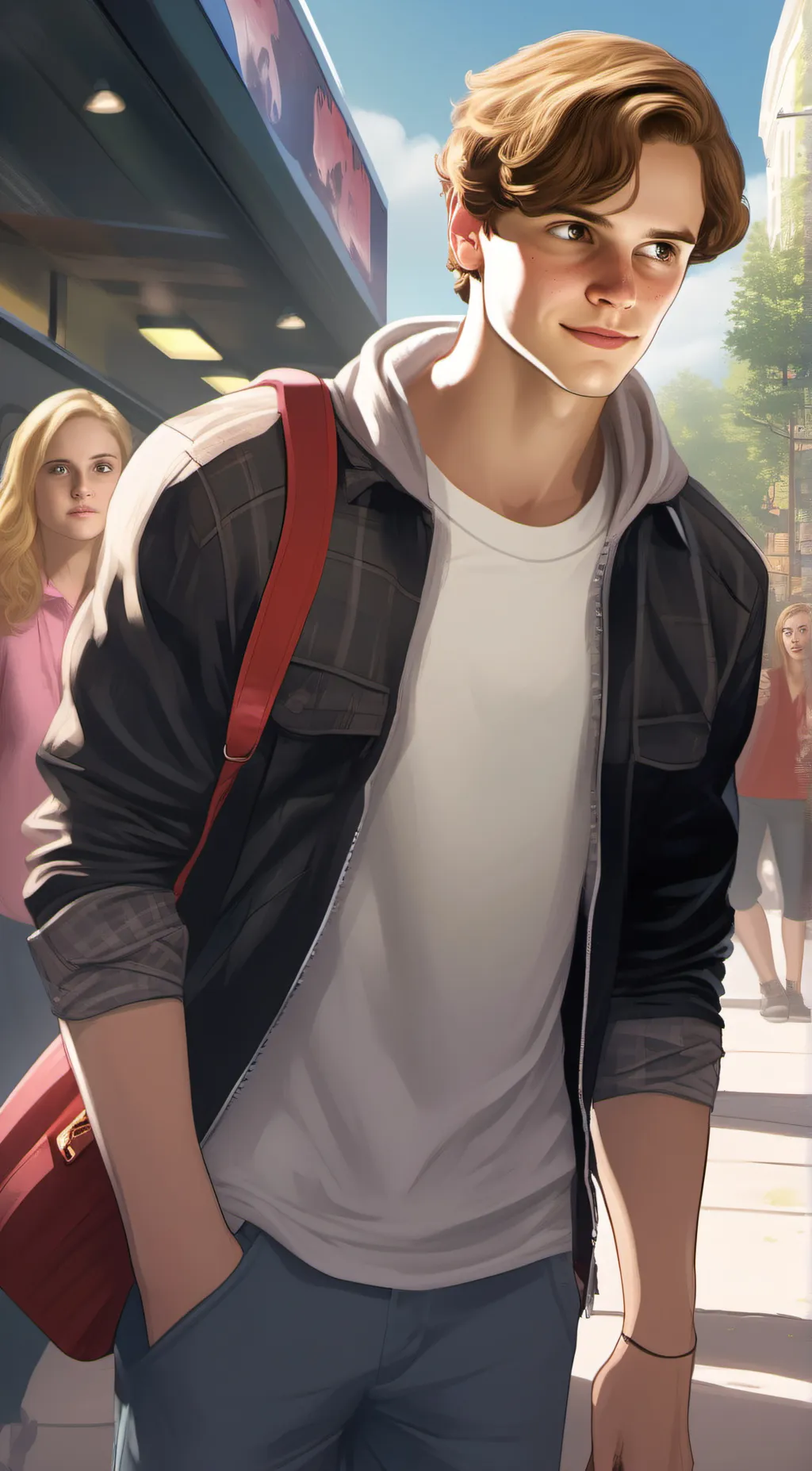 ai character: Arron Samuels background