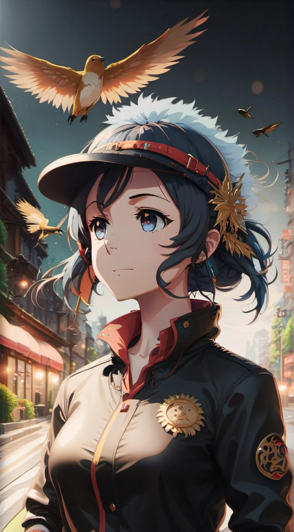 ai character: tobiko xialong  background