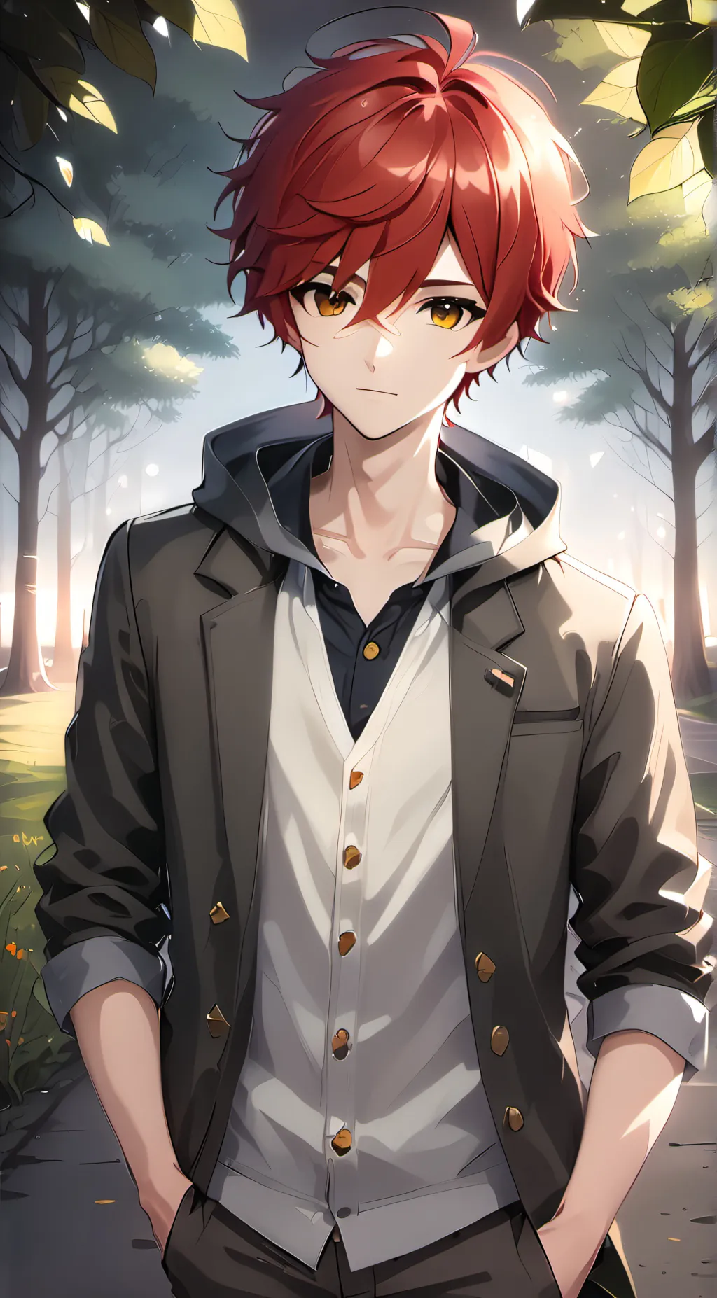 ai character: tanjiro background