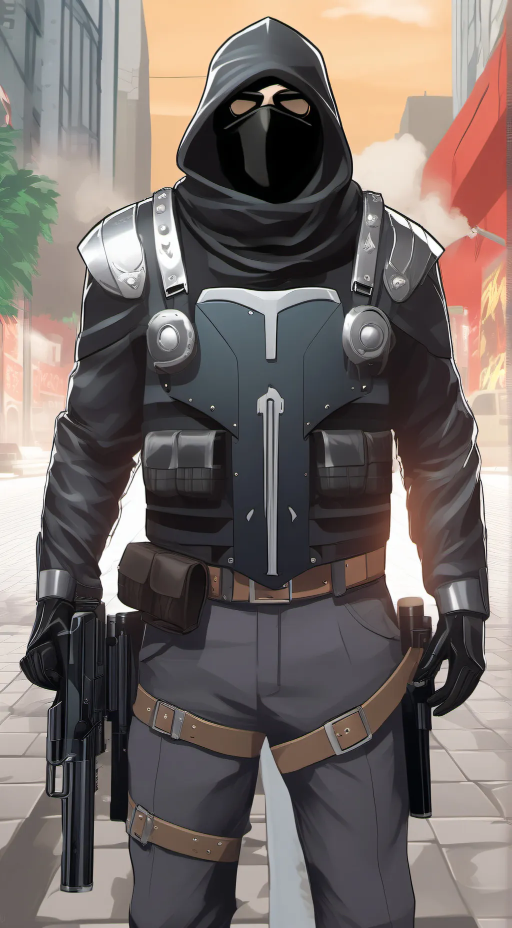 ai character: Daemon shooter background