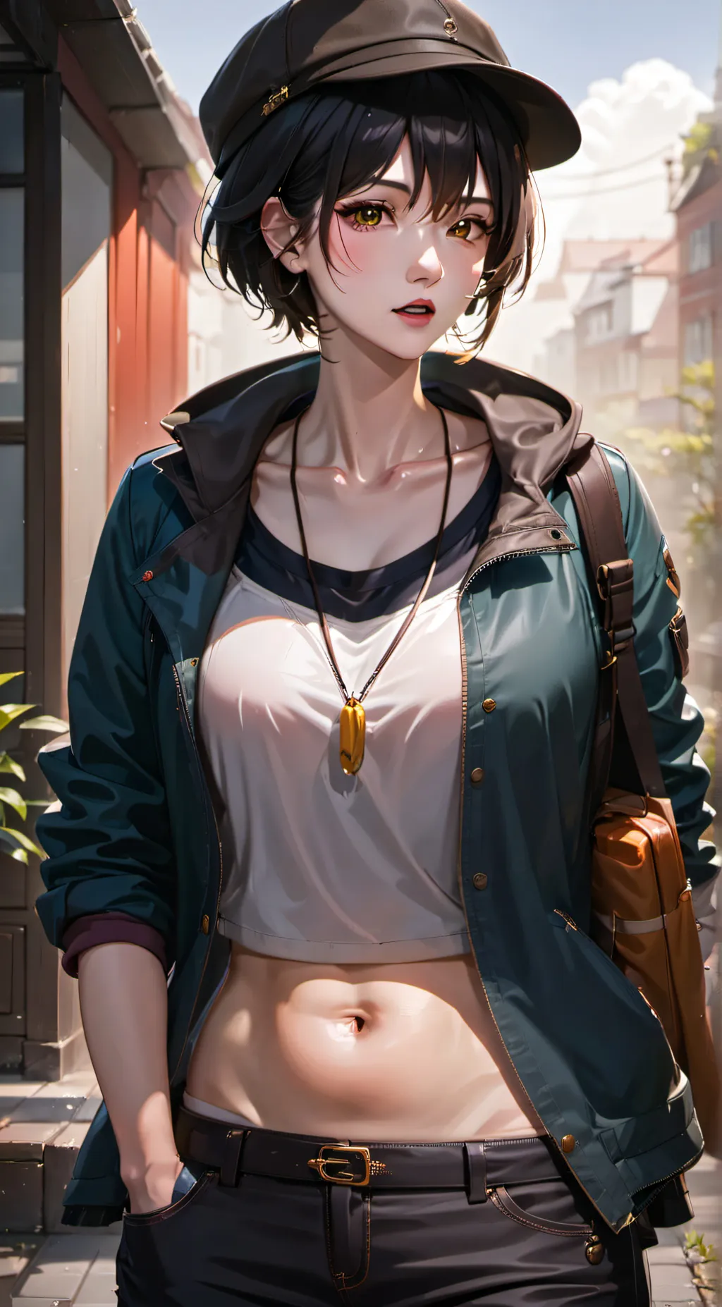 ai character: Zayori(zay) background