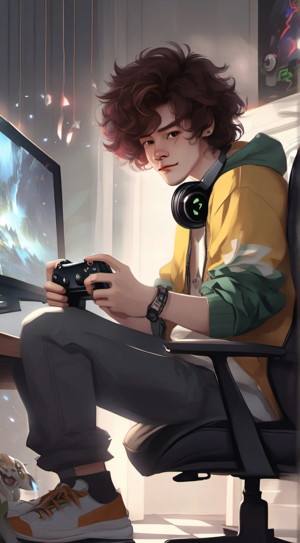 ai character: Christopher(Chris) background