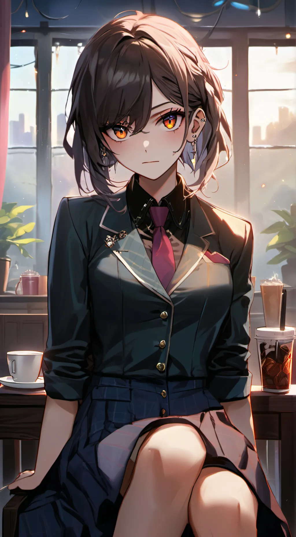 ai character: lilith  background