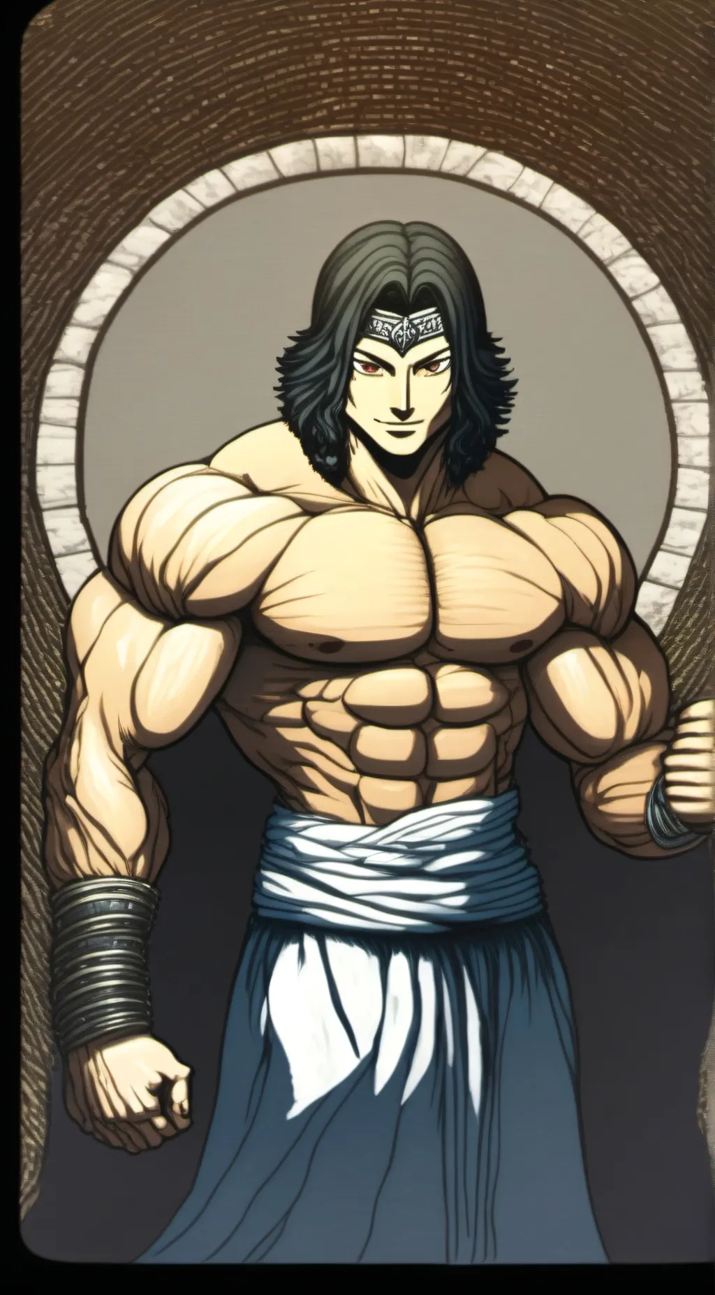 ai character: Hercules  background