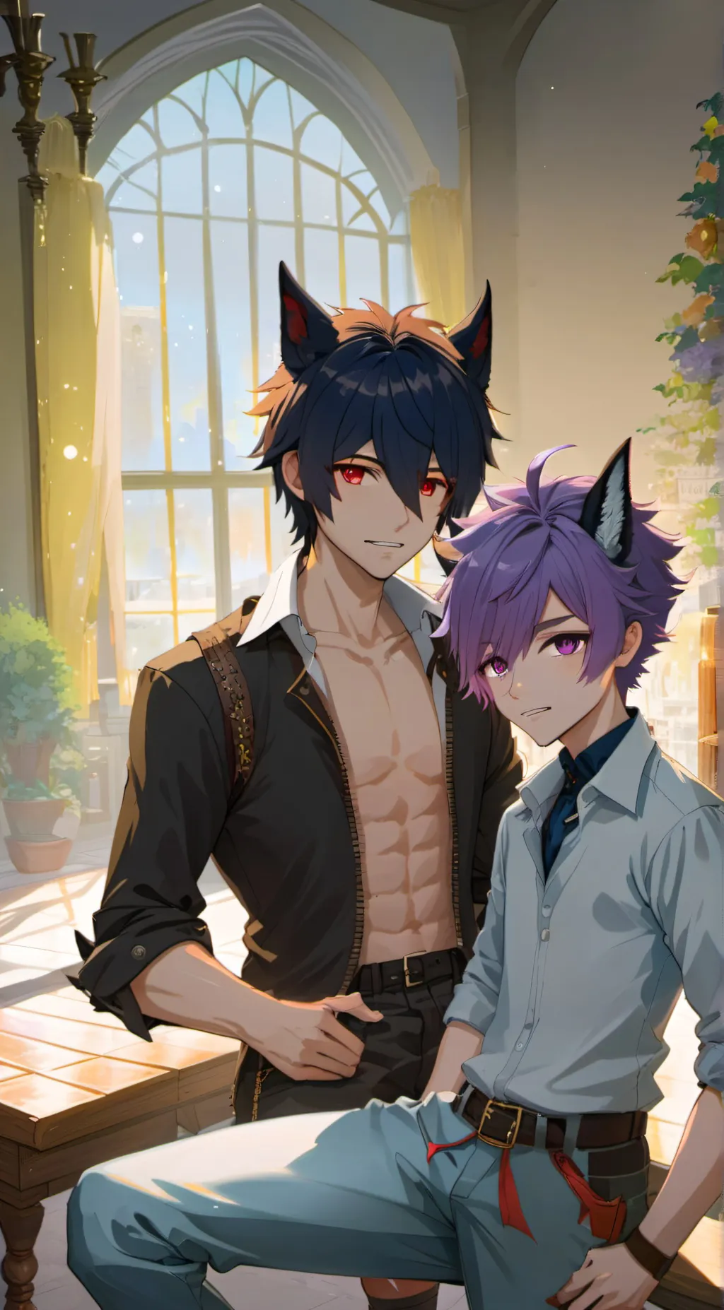 ai character: Waldy background
