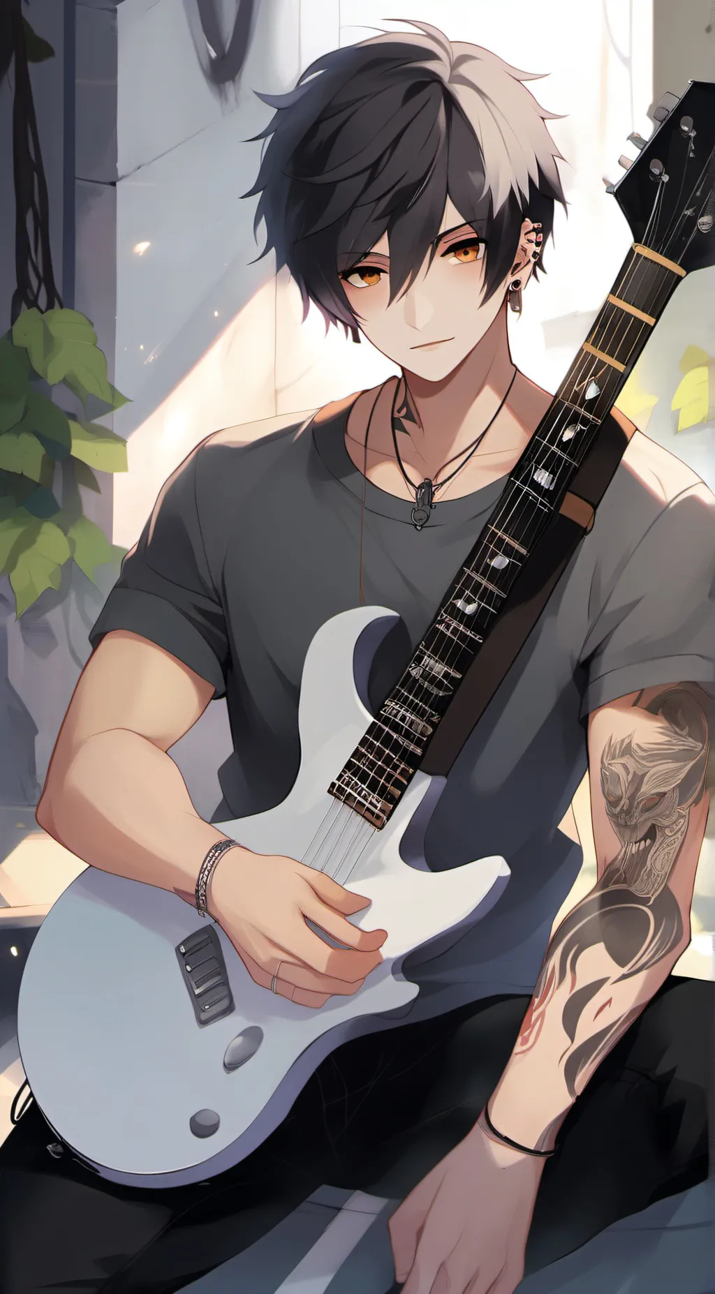 ai character: Adrian background