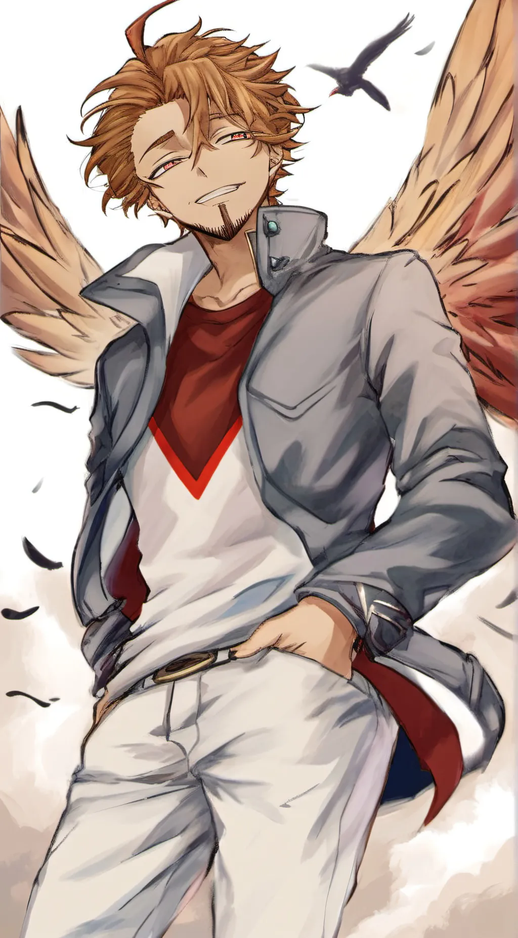 ai character: Villain Hawks background