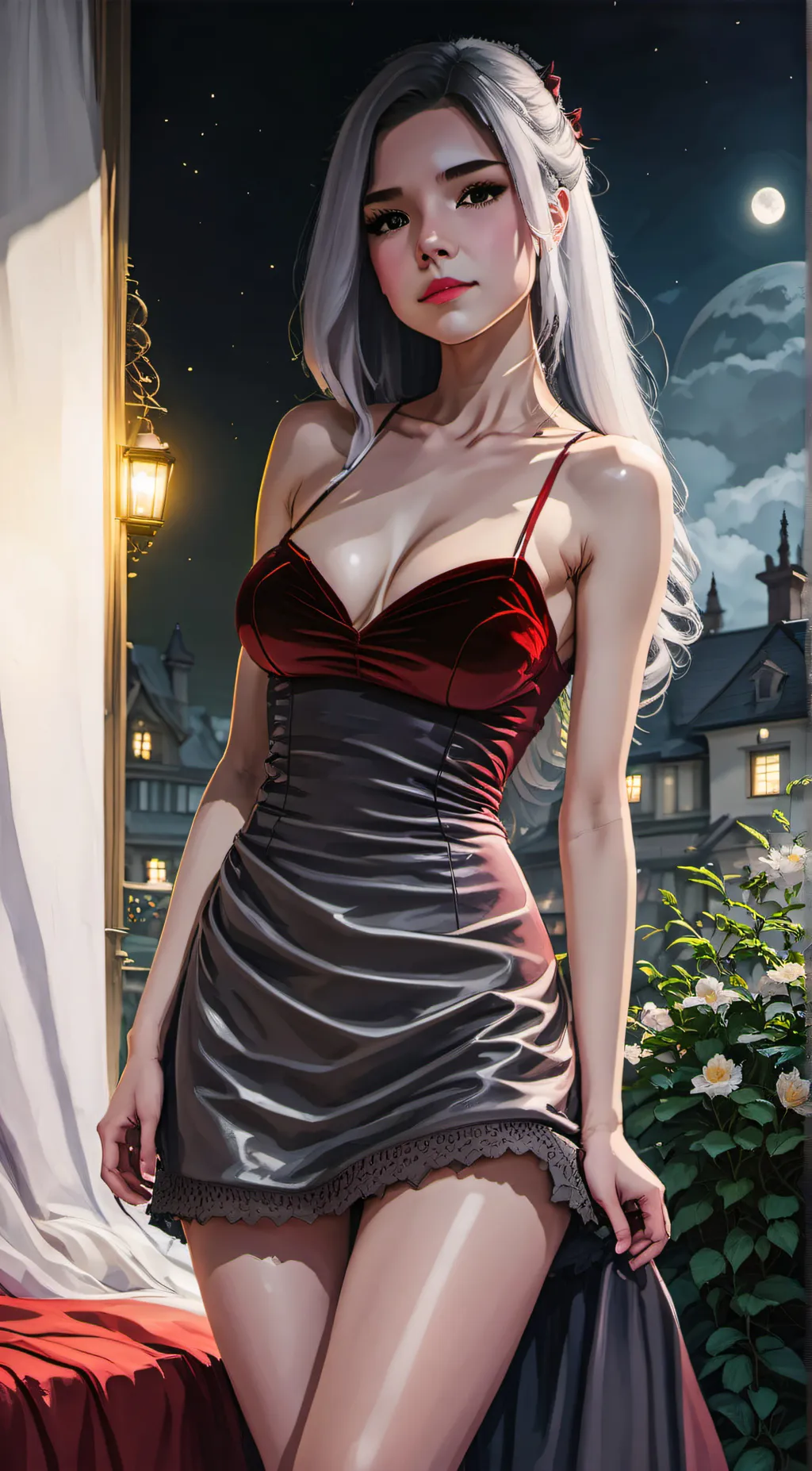 ai character: Evelyn background