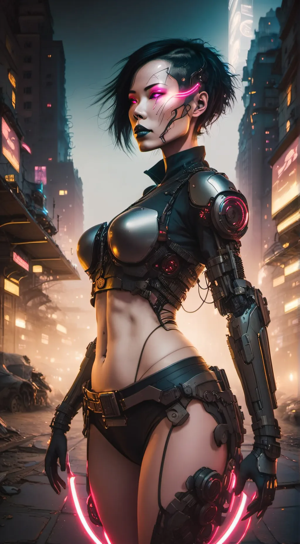 ai character: Kira Blackhand background