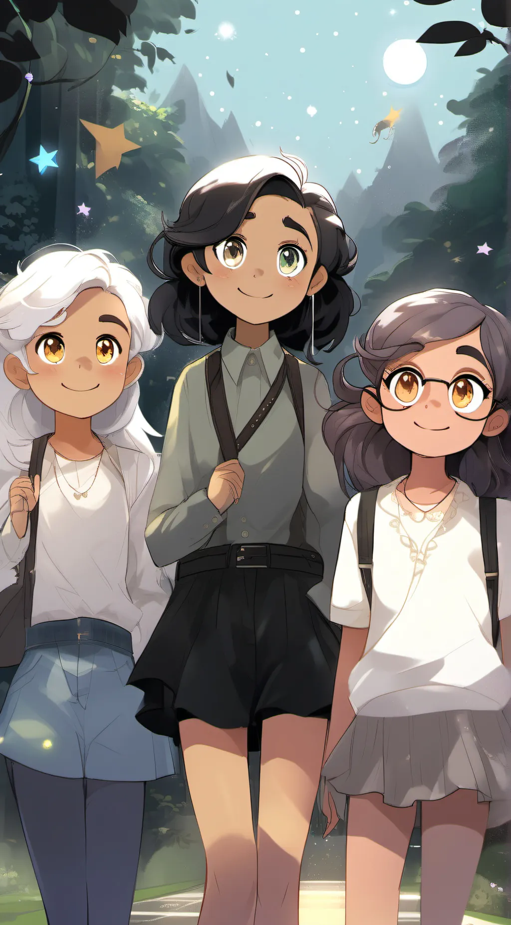 ai character: luz amity willow background