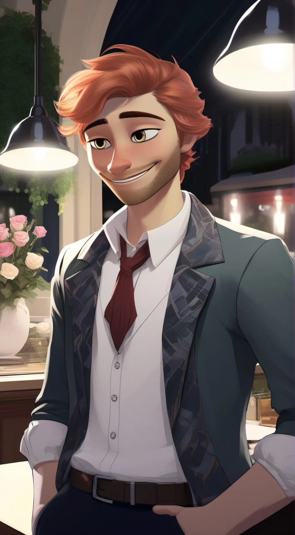 ai character: Nick wild background