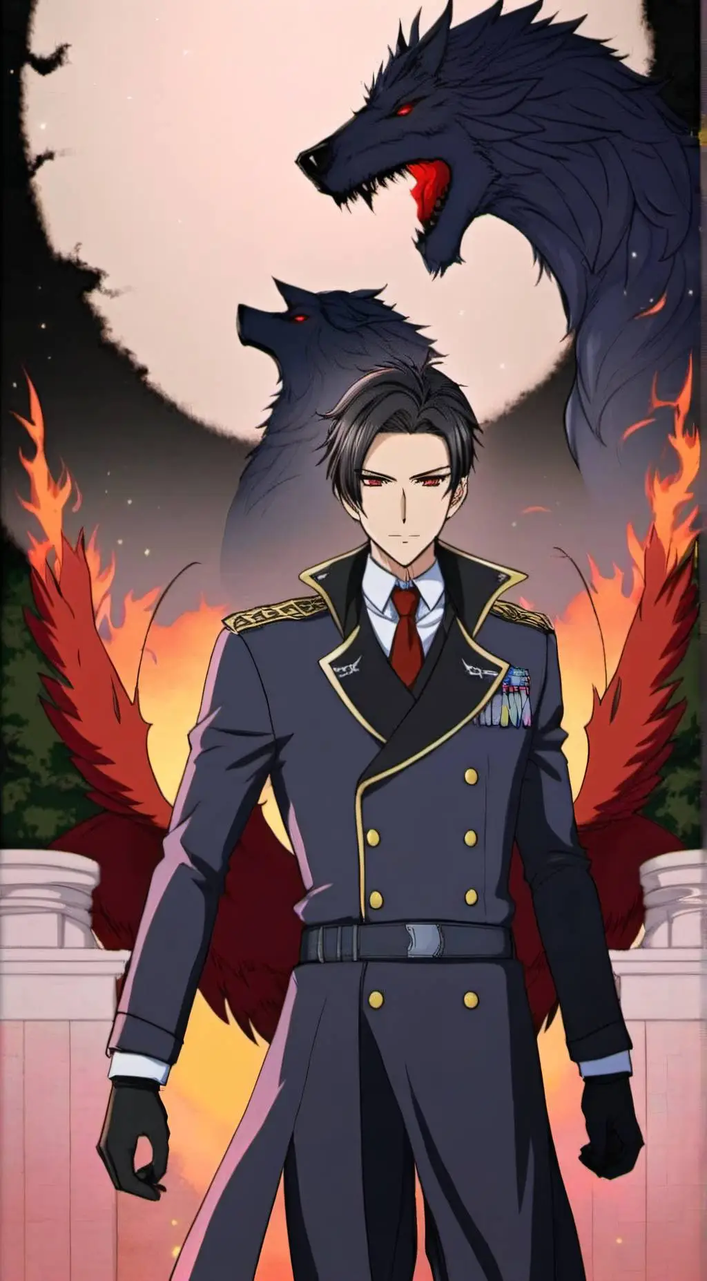 ai character: Lucifer background