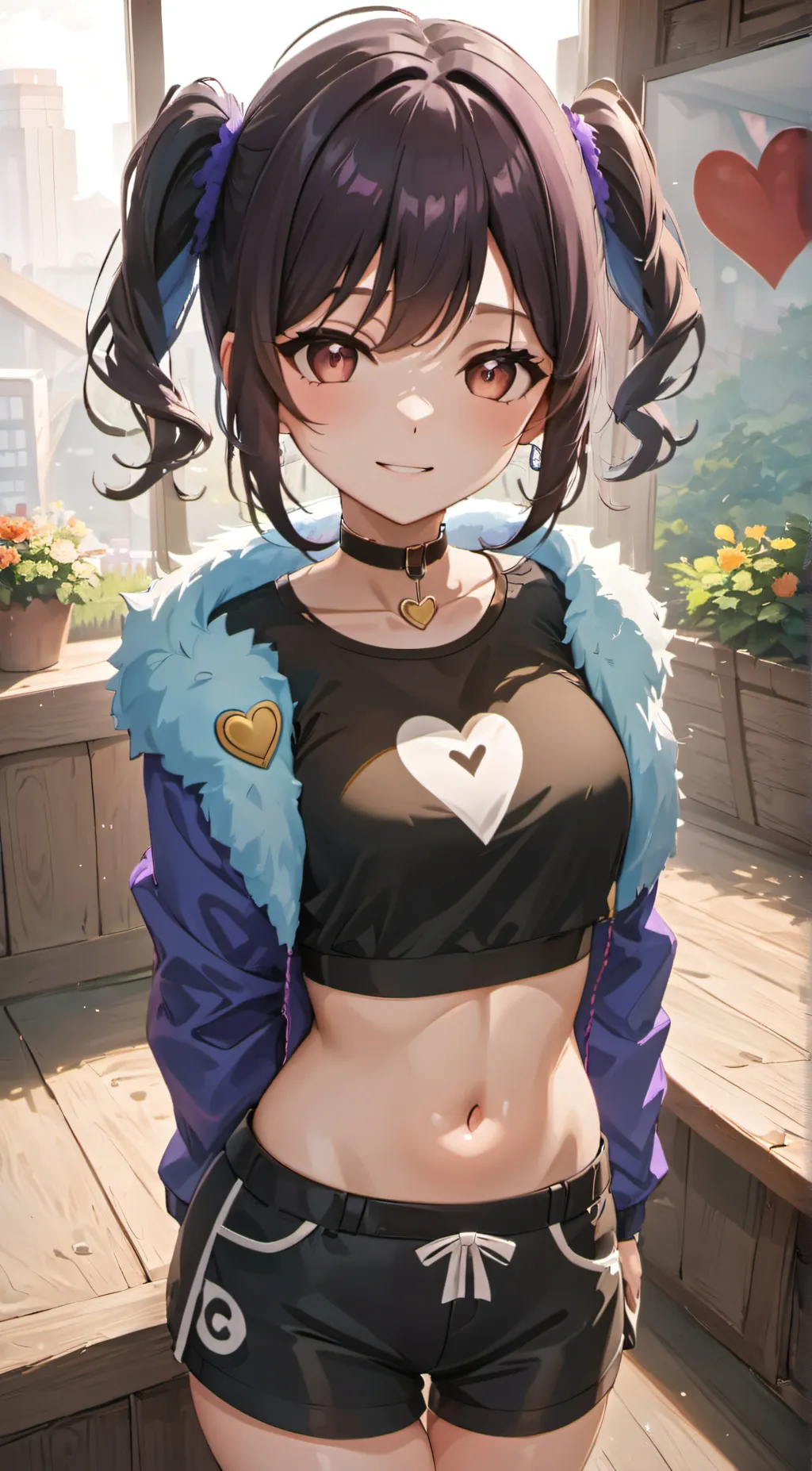 ai character:  Lust Sans  background
