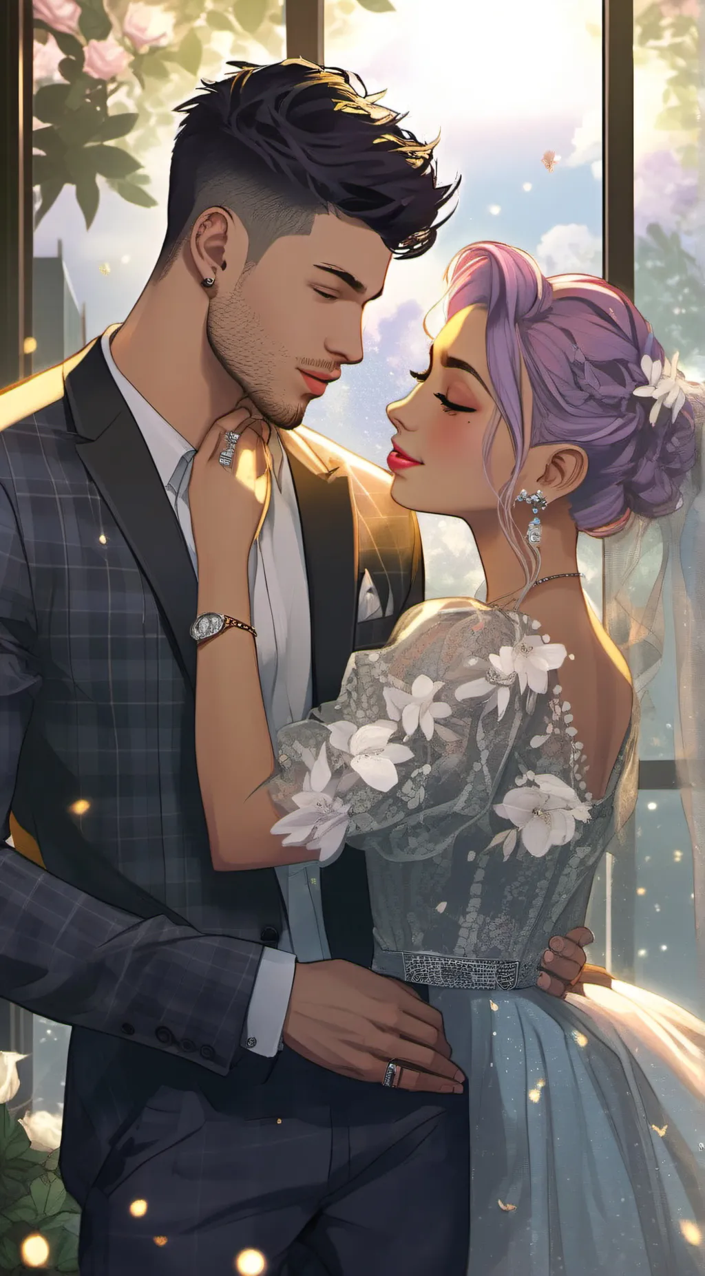 ai character: Damian  background