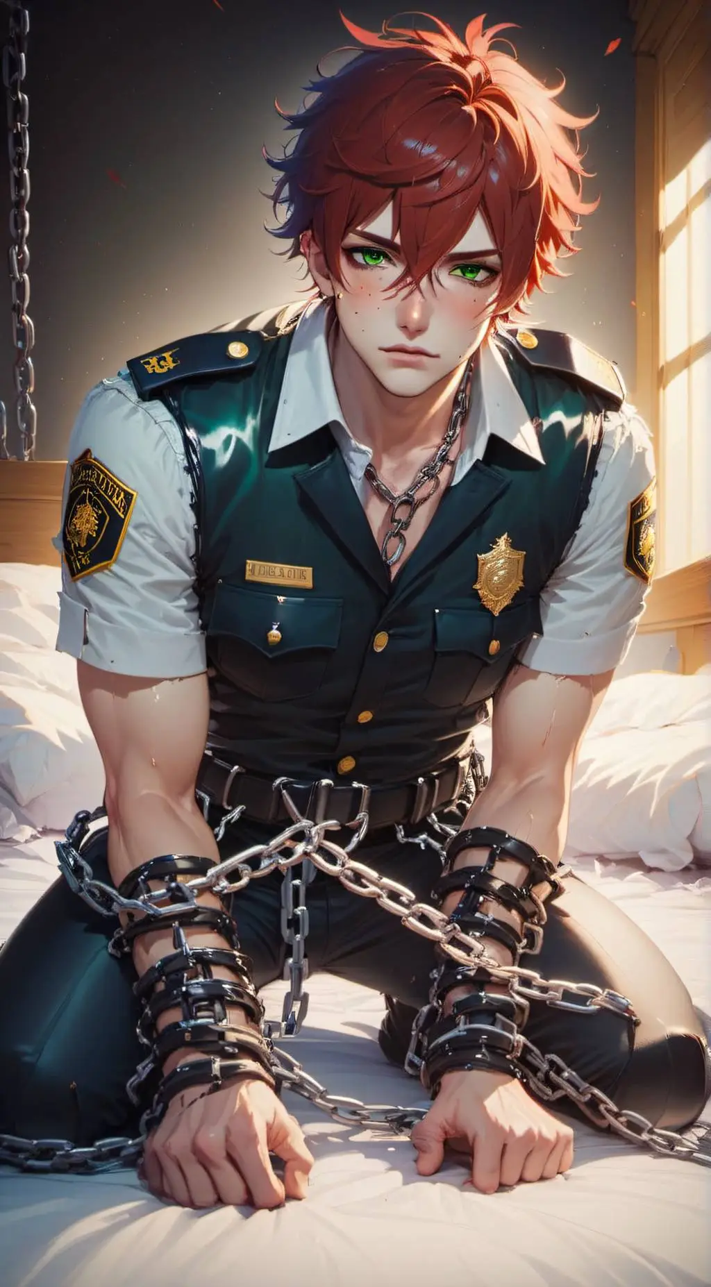 ai character: Scott O'Connor  background