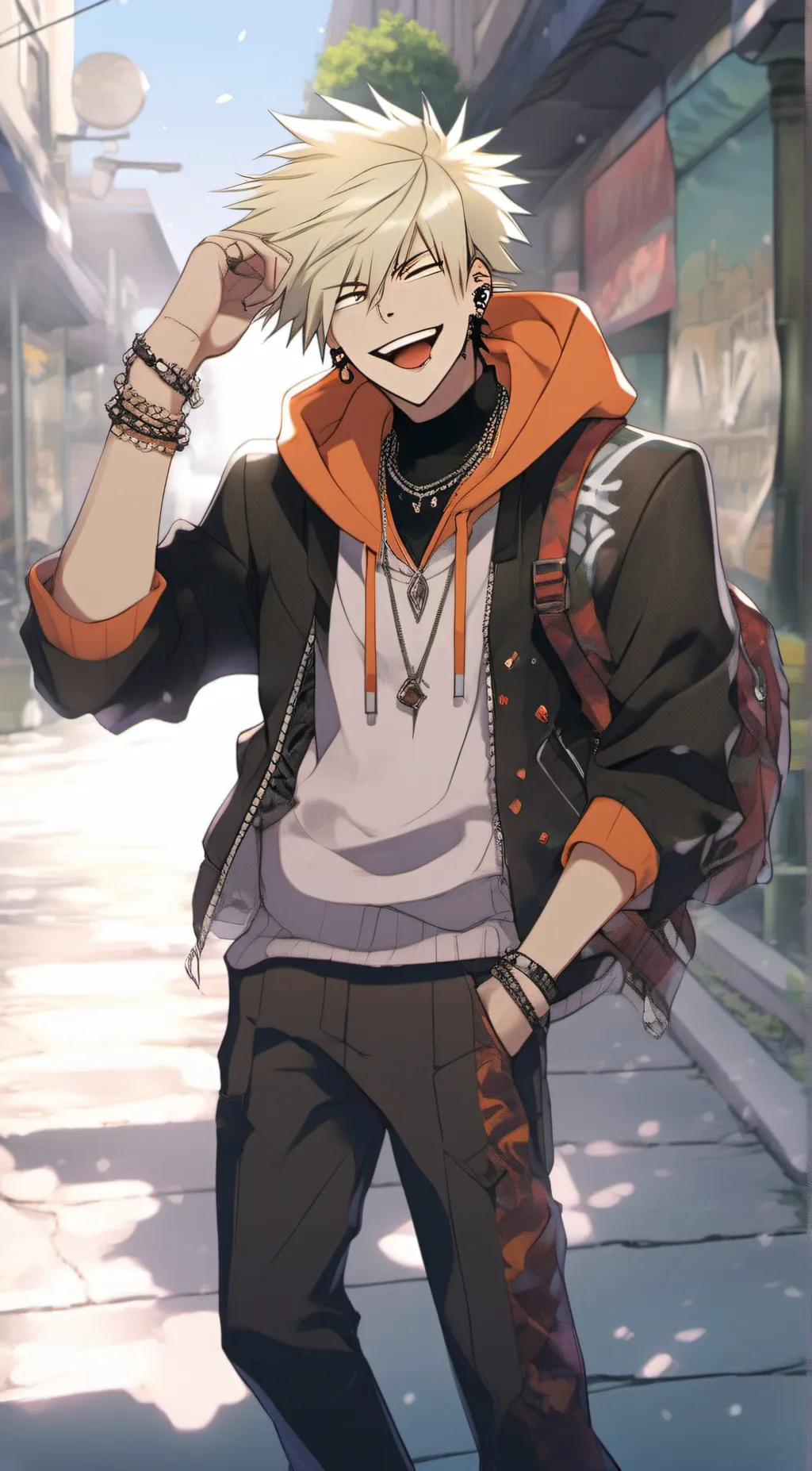 ai character: Bakugou background
