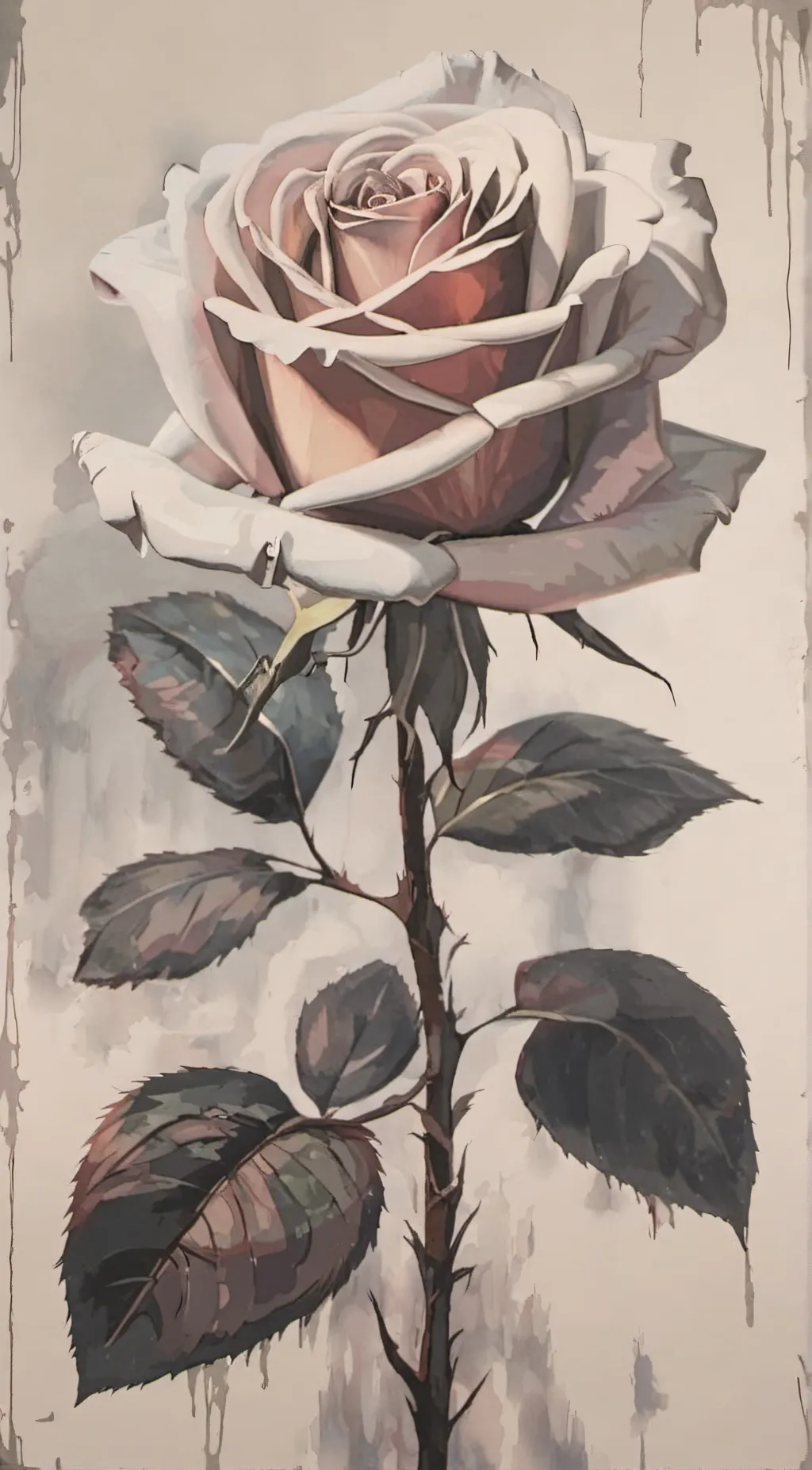 ai character: Rose background