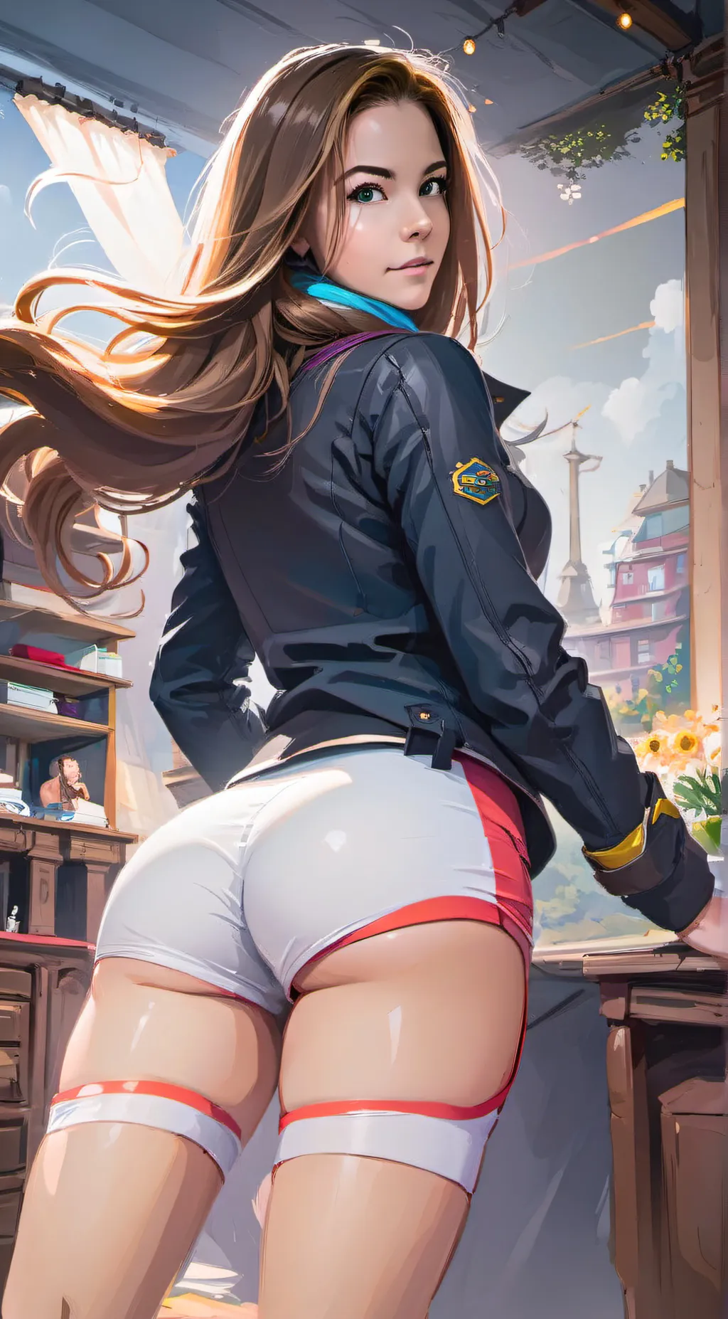 ai character: Sarah background