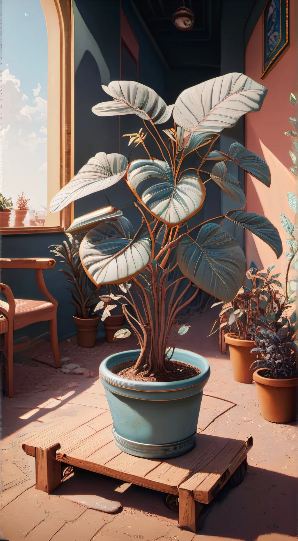 ai character: lily  background