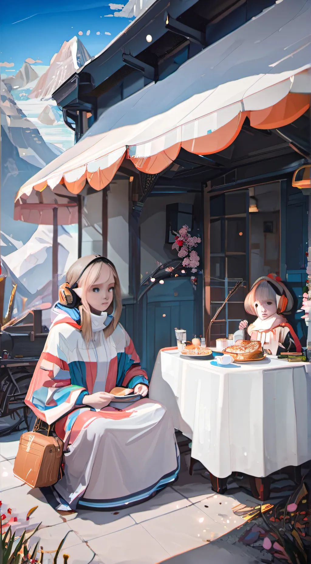 ai character: mum background