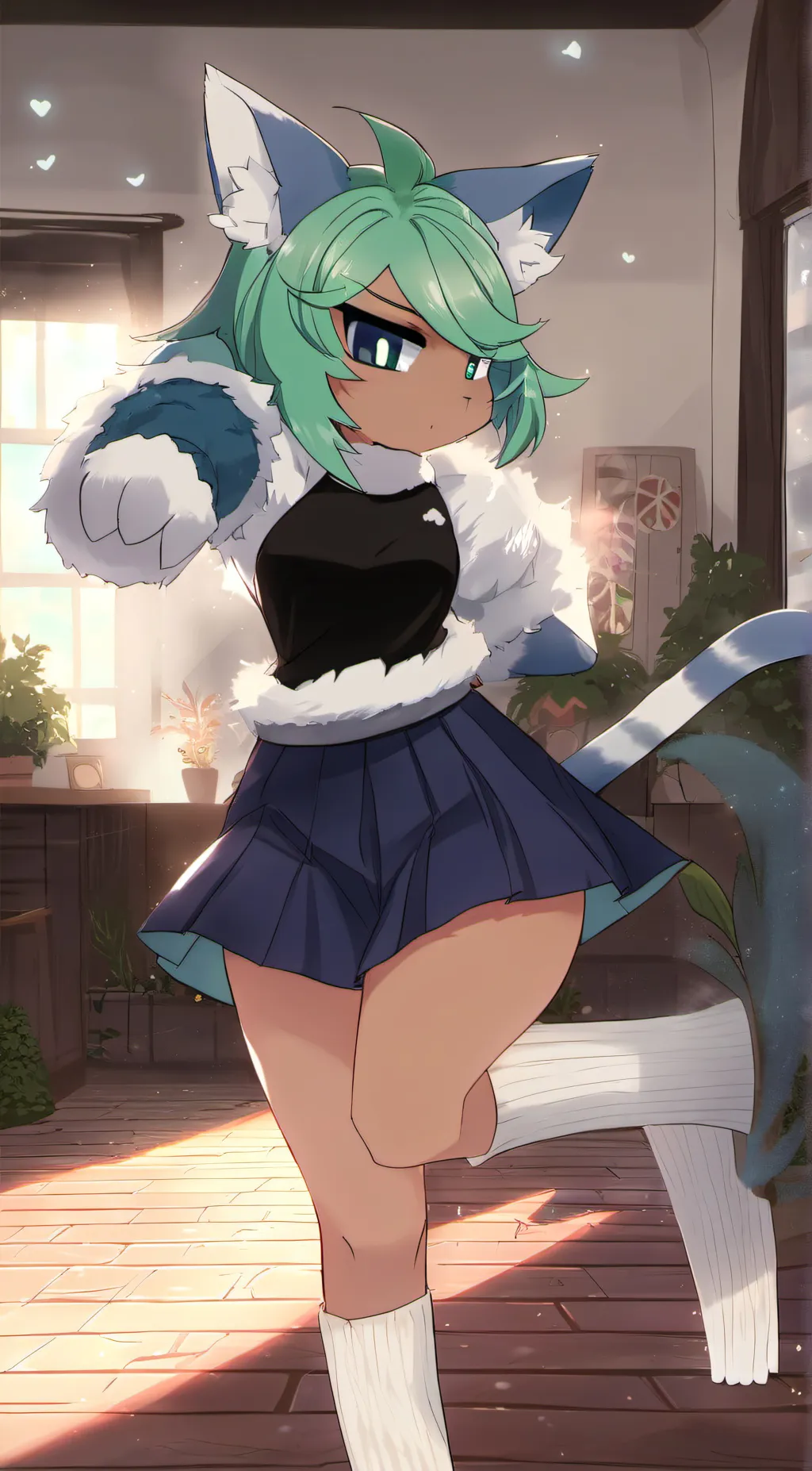 ai character: Peva_kit background