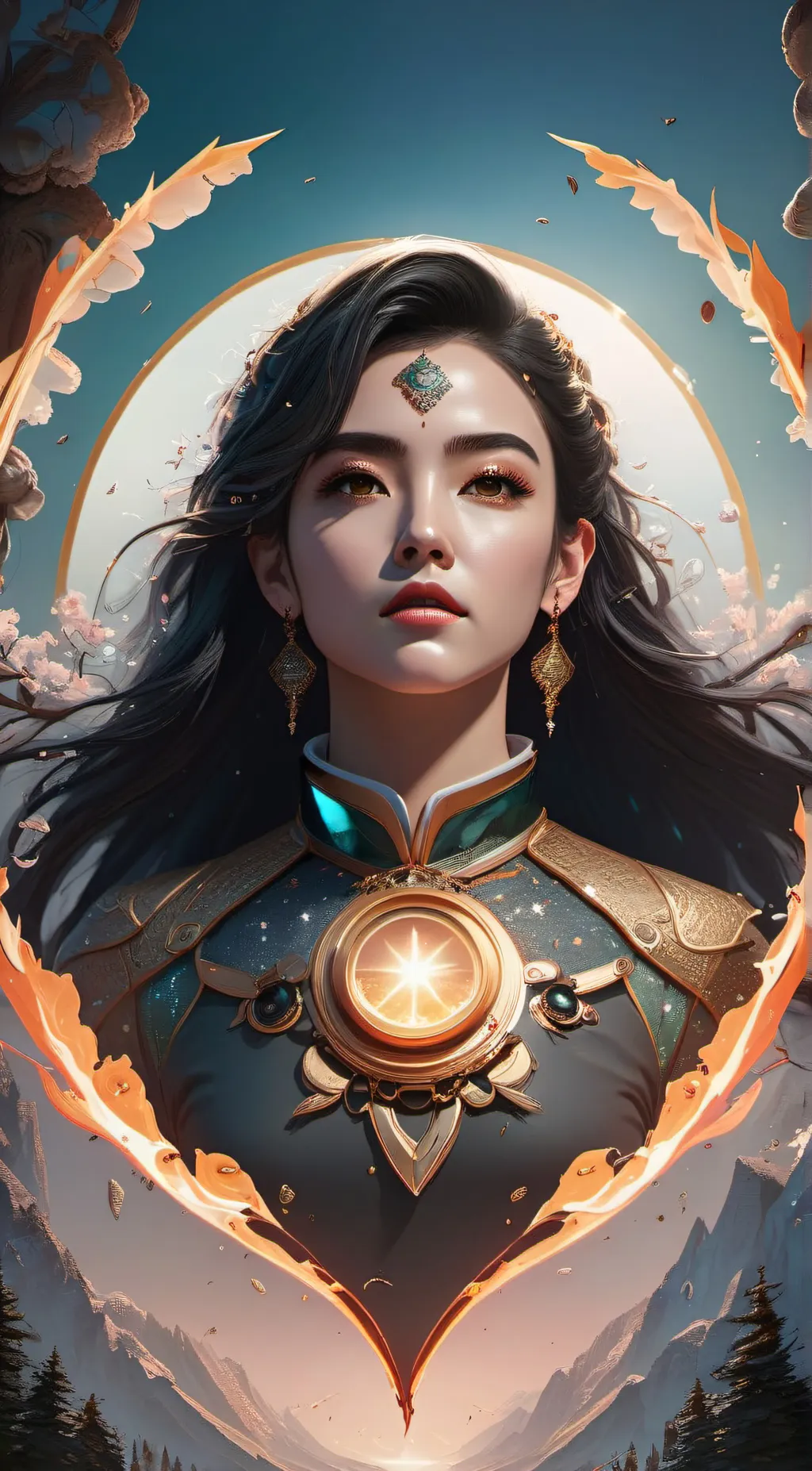 ai character: akinater  background