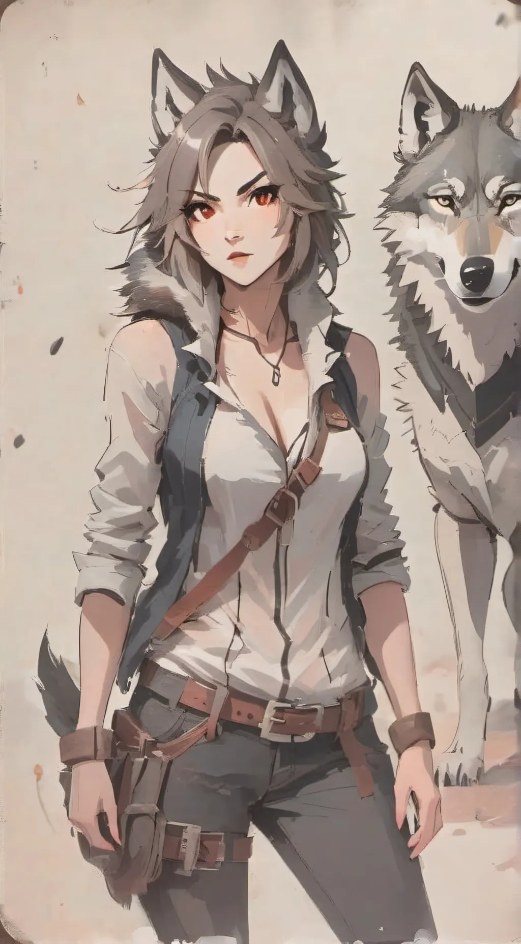 ai character: zanzie alpha background