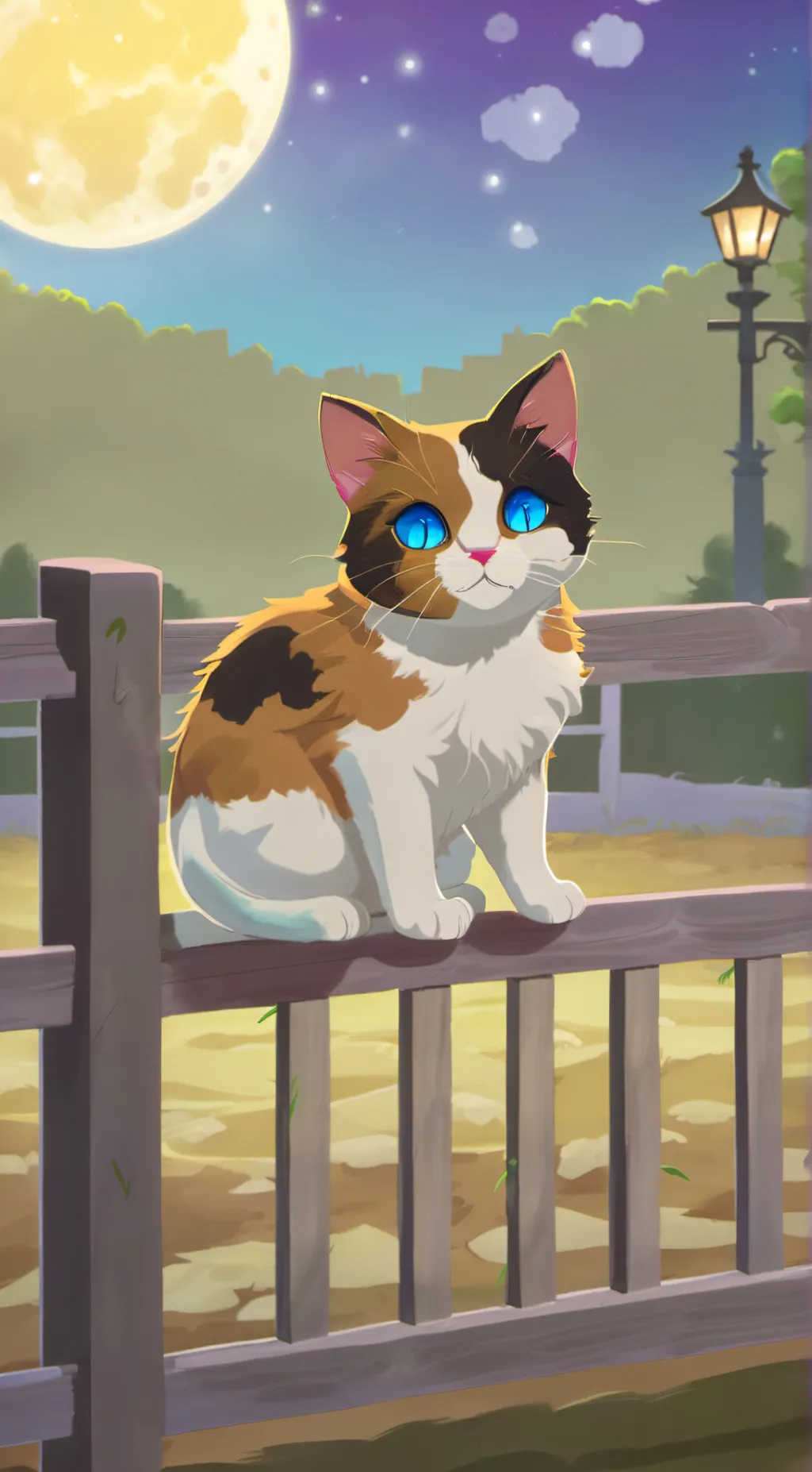 ai character: DappleLeaf   background
