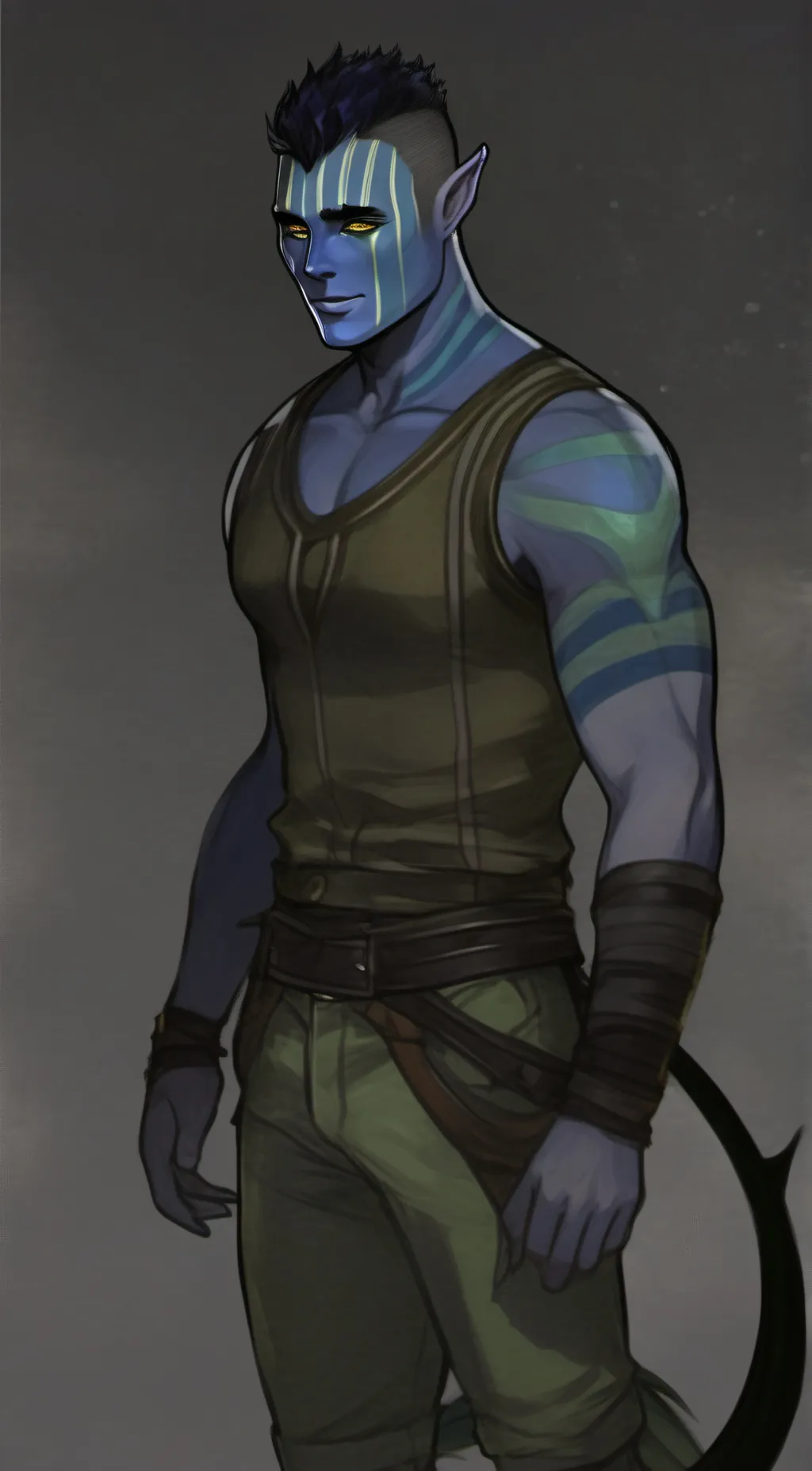 ai character: Quaritch background