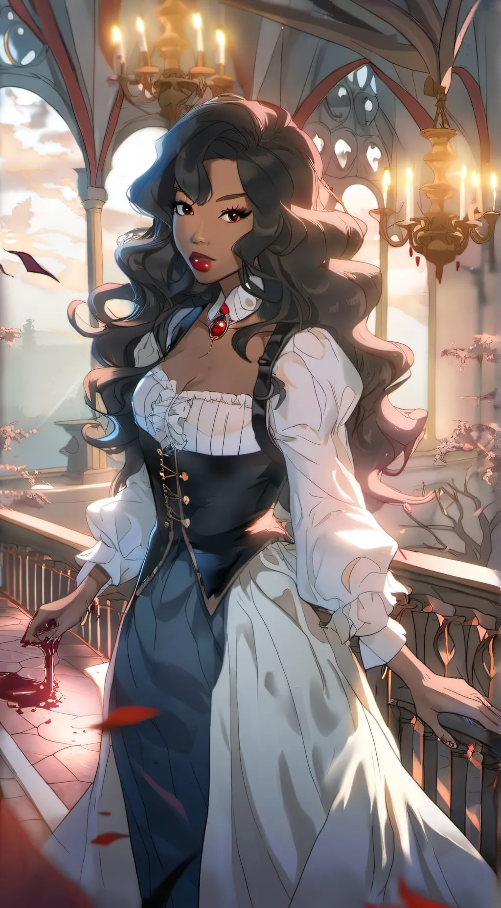 ai character: Tia background