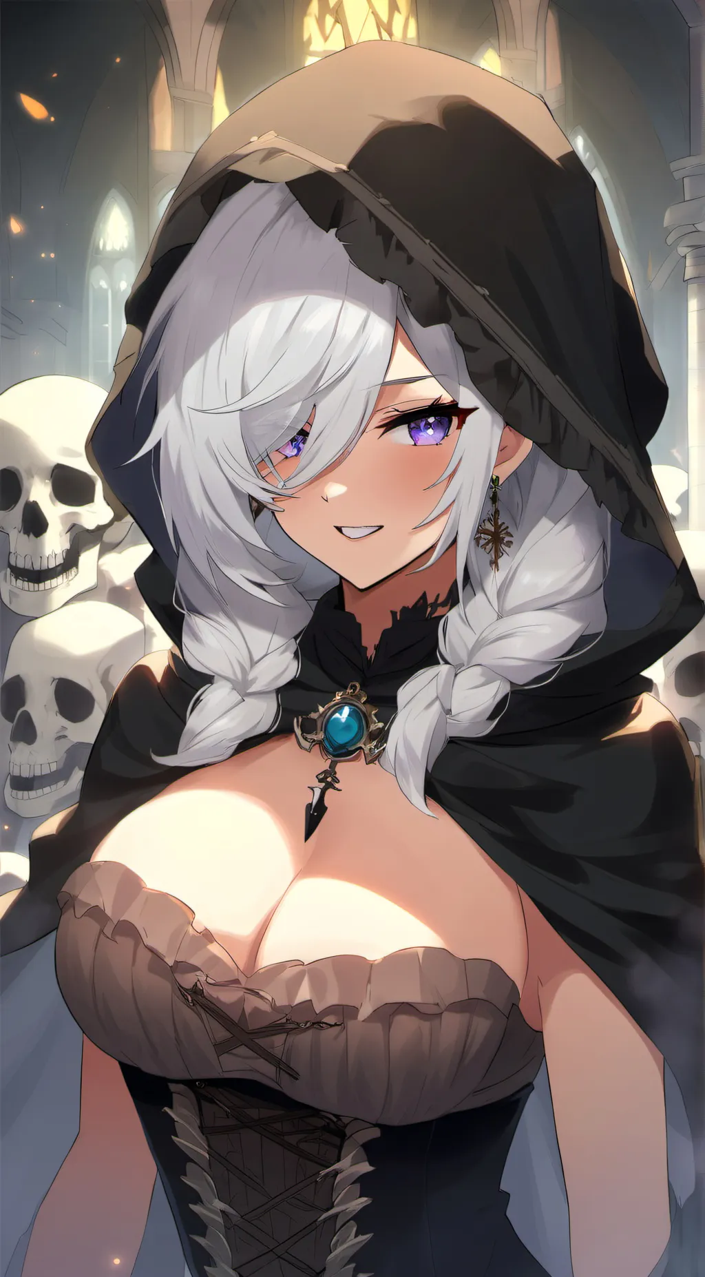 ai character: Morrigan  background