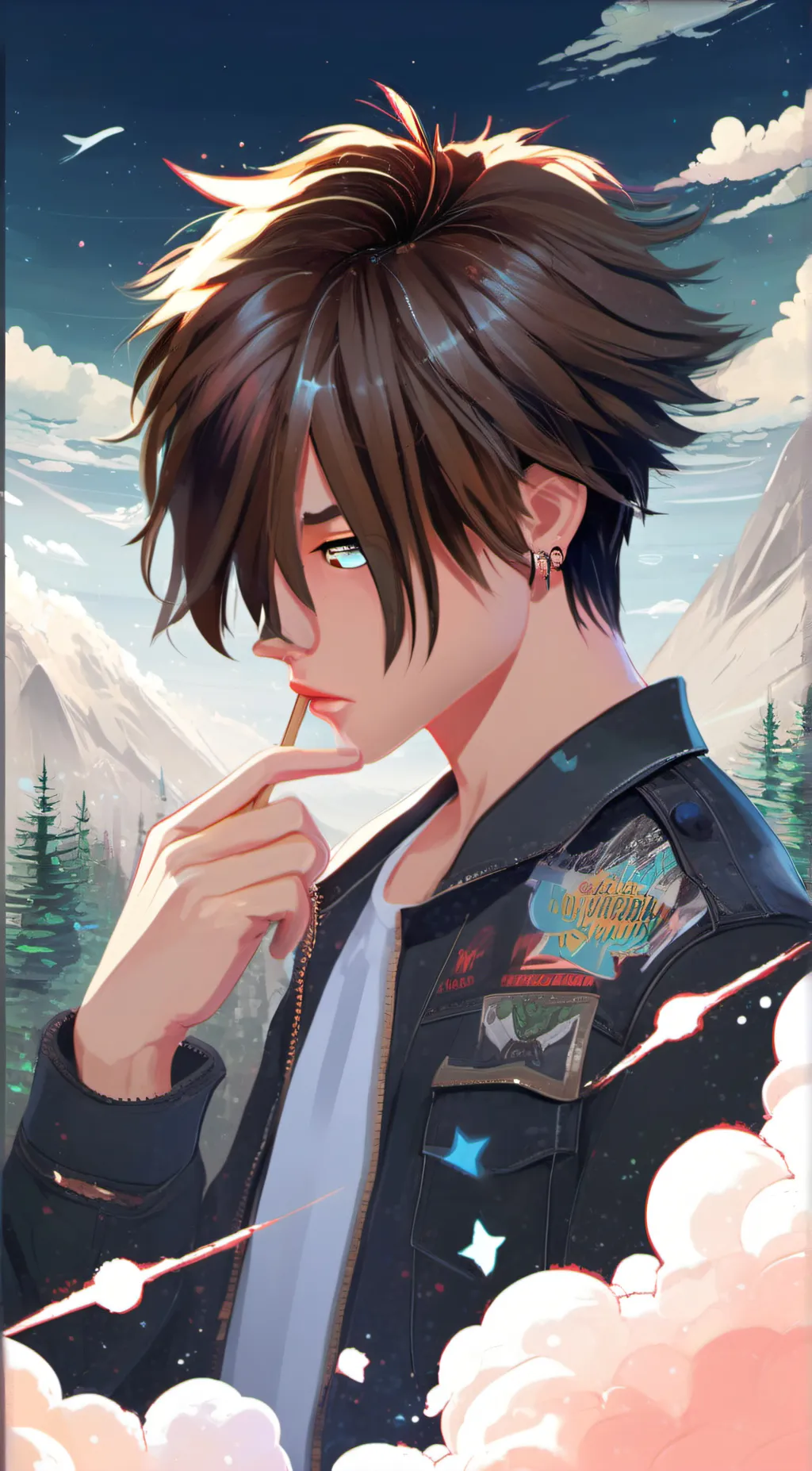 ai character: Jason  background