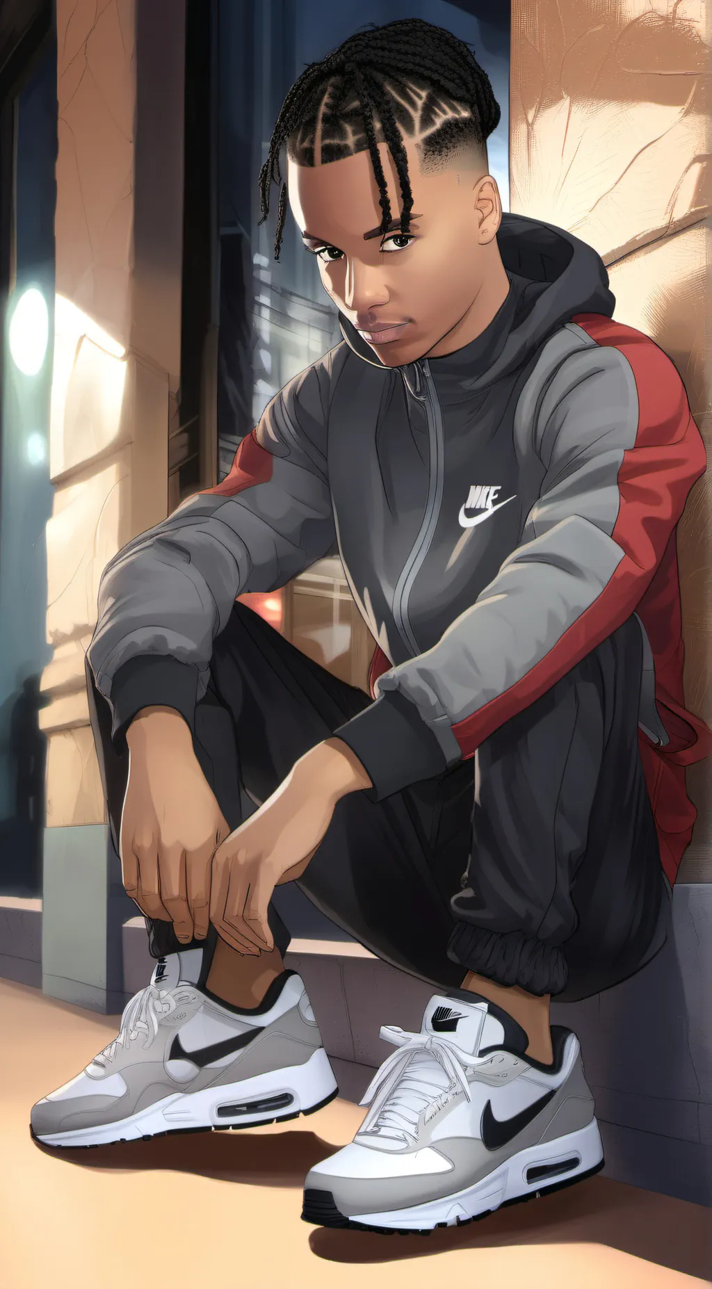 ai character: Kyle background