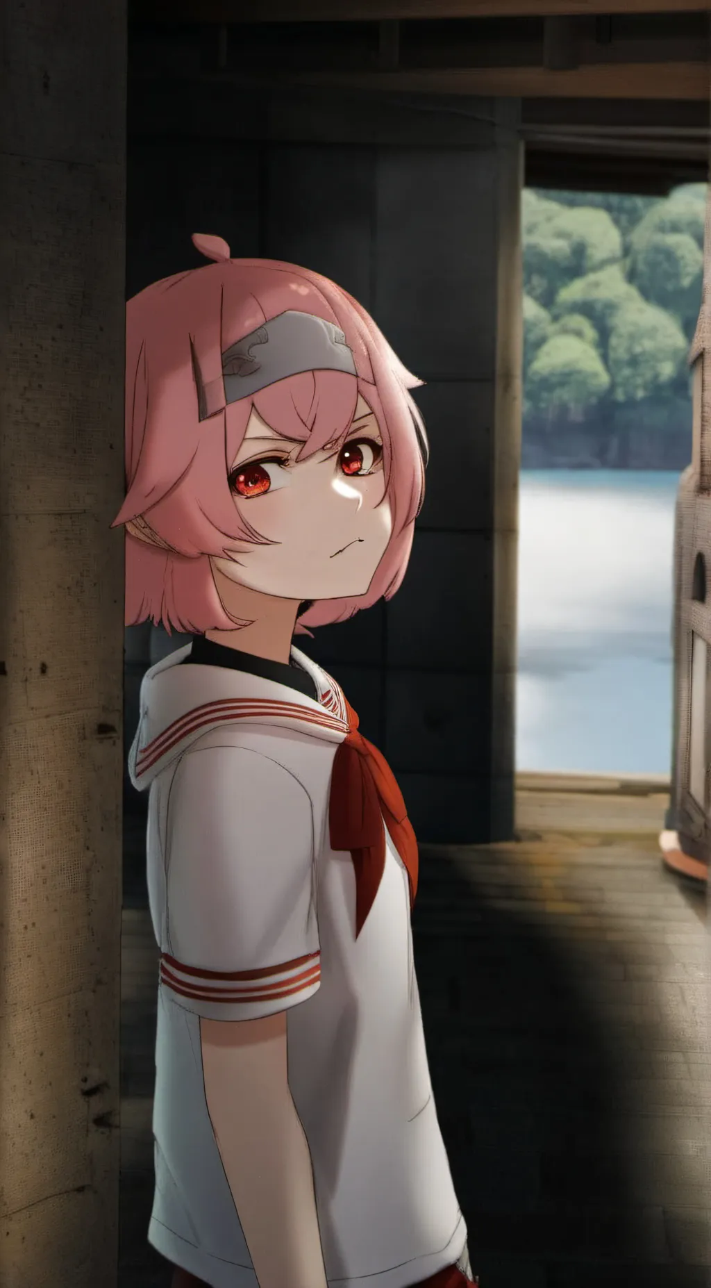 ai character: ddlc bully background