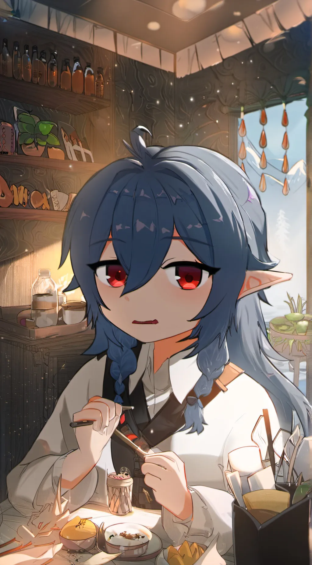 ai character: Willow background