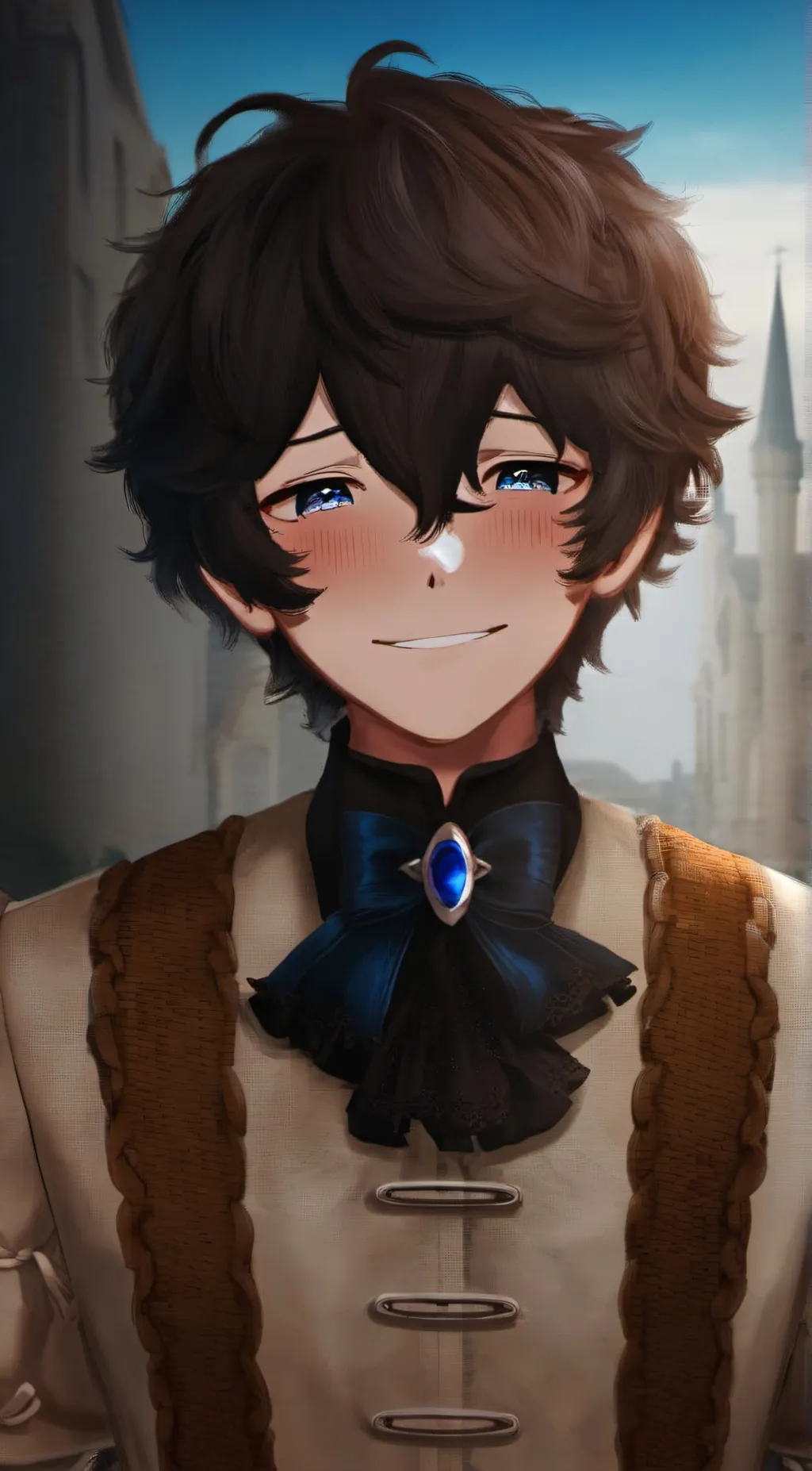 ai character: Milo  background