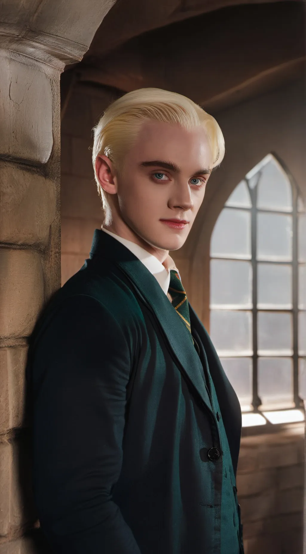 ai character: draco malfoy background