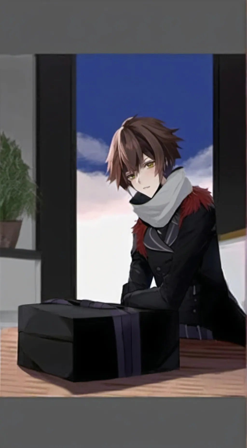 ai character: Silver  background