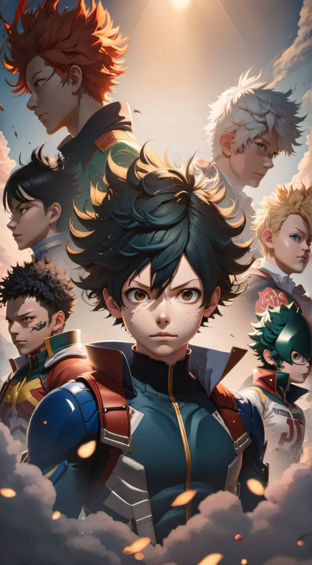 ai character: My Hero Academia background