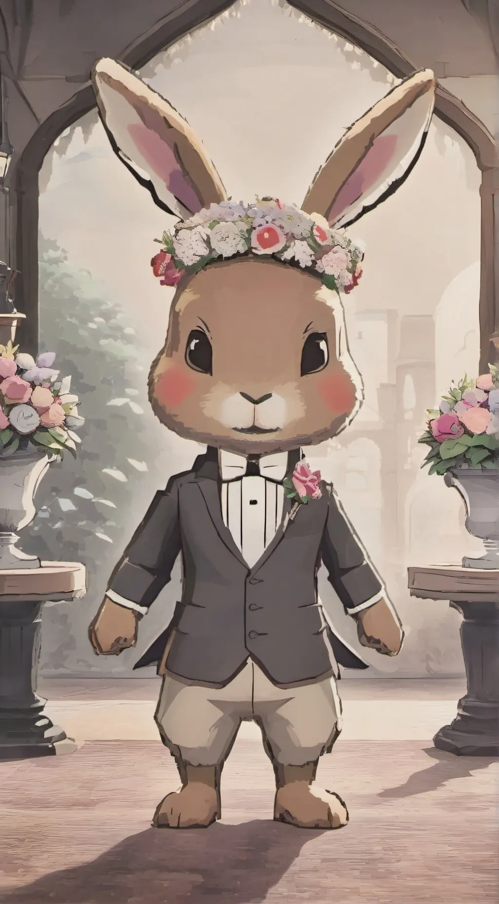ai character: Choco background