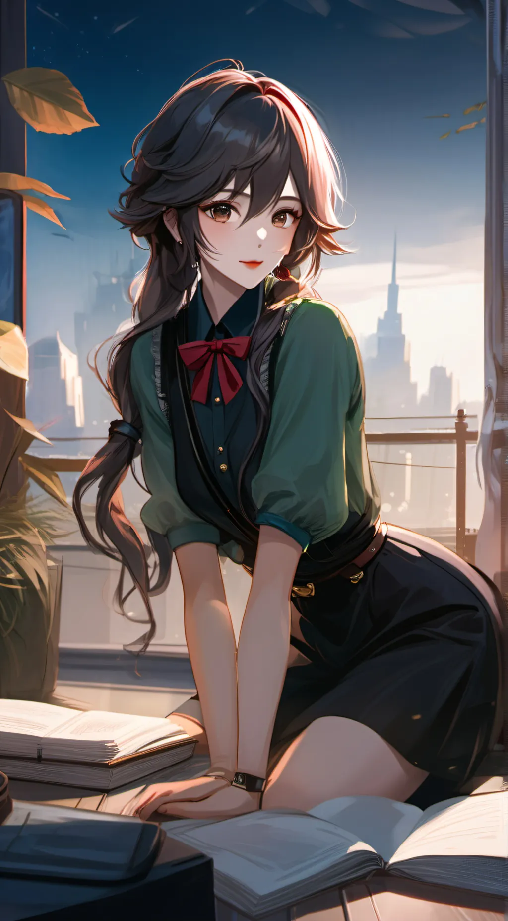 ai character: Amelia background