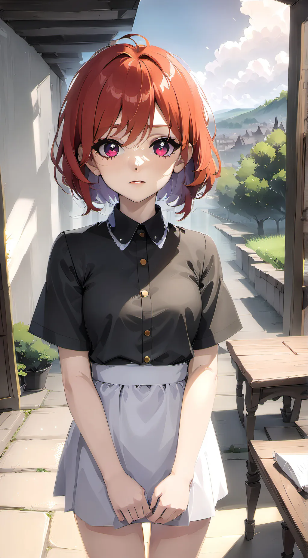 ai character: becca background